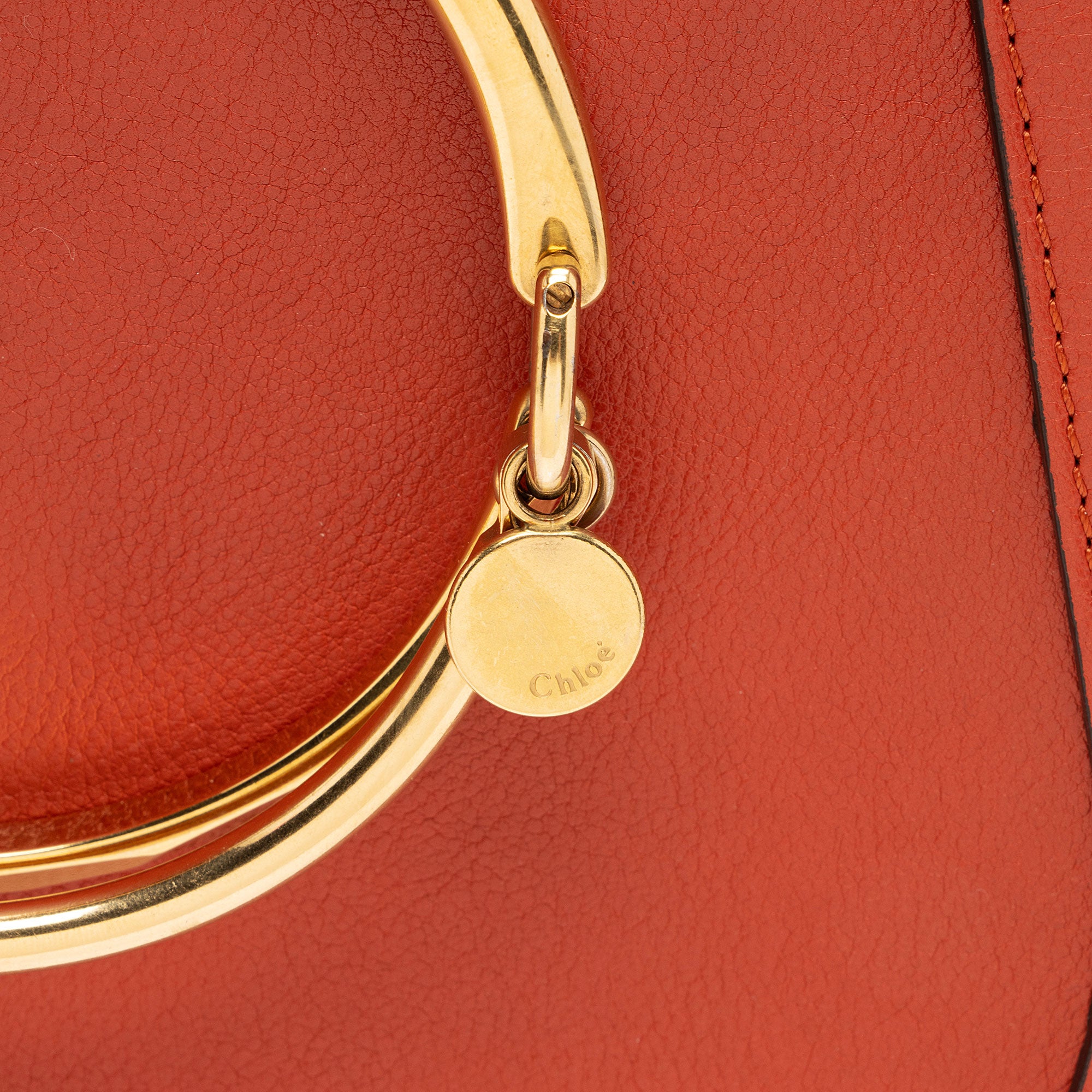Chloe Calfskin Suede Nile Medium Bracelet Bag (SHF-Hjc6u8)