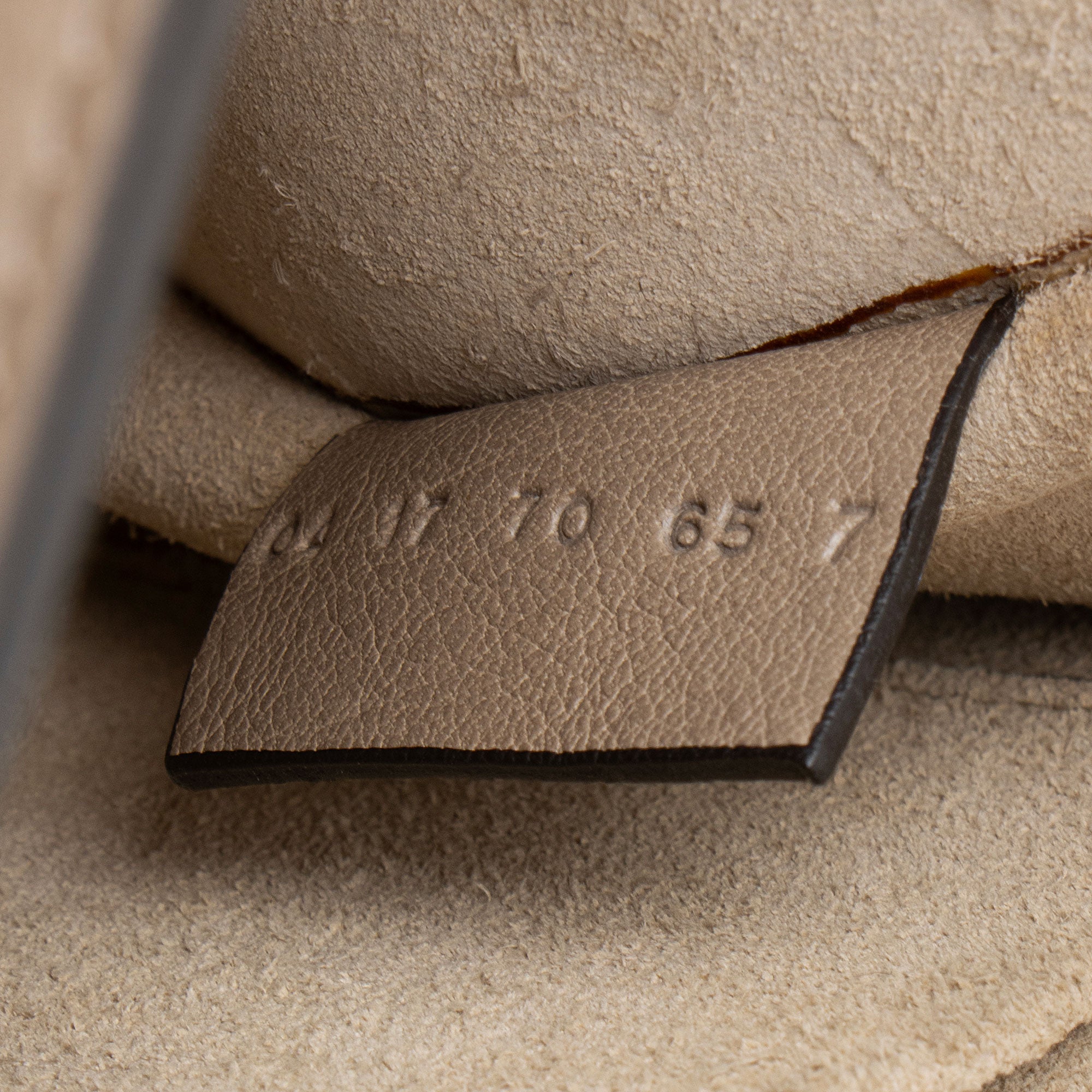 Chloe Calfskin Suede Nile Small Bracelet Bag