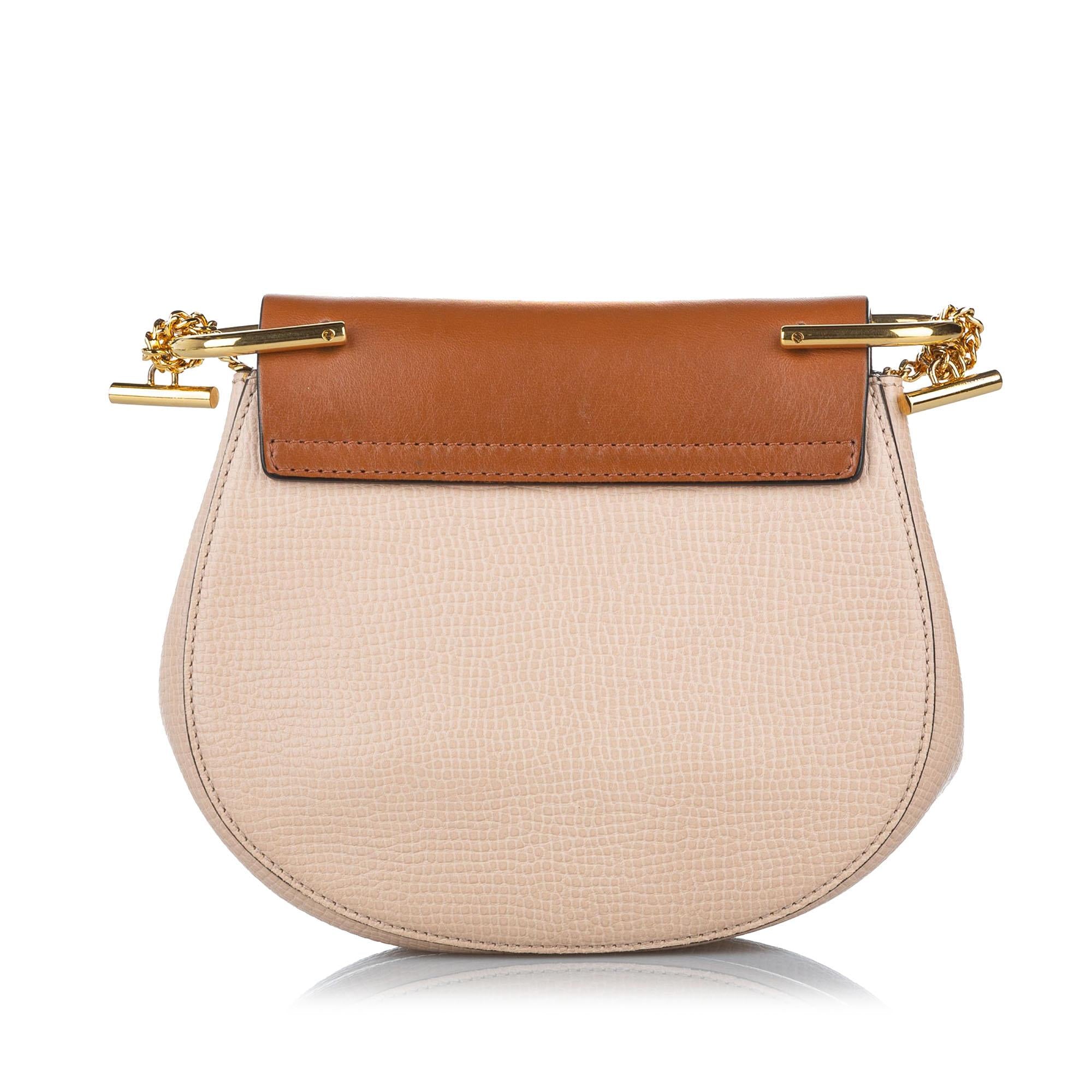 Chloe Drew Leather Crossbody Bag (SHG-21cSJg)