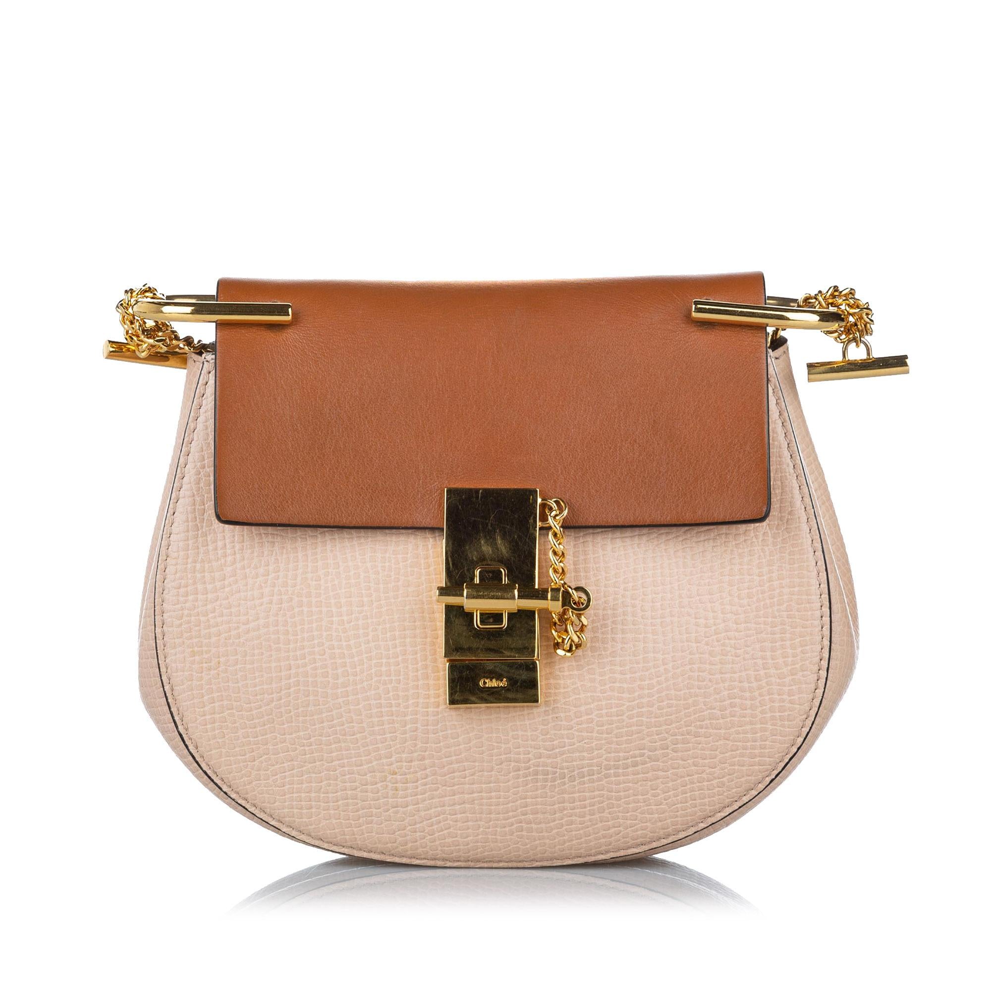 Chloe Drew Leather Crossbody Bag (SHG-21cSJg)