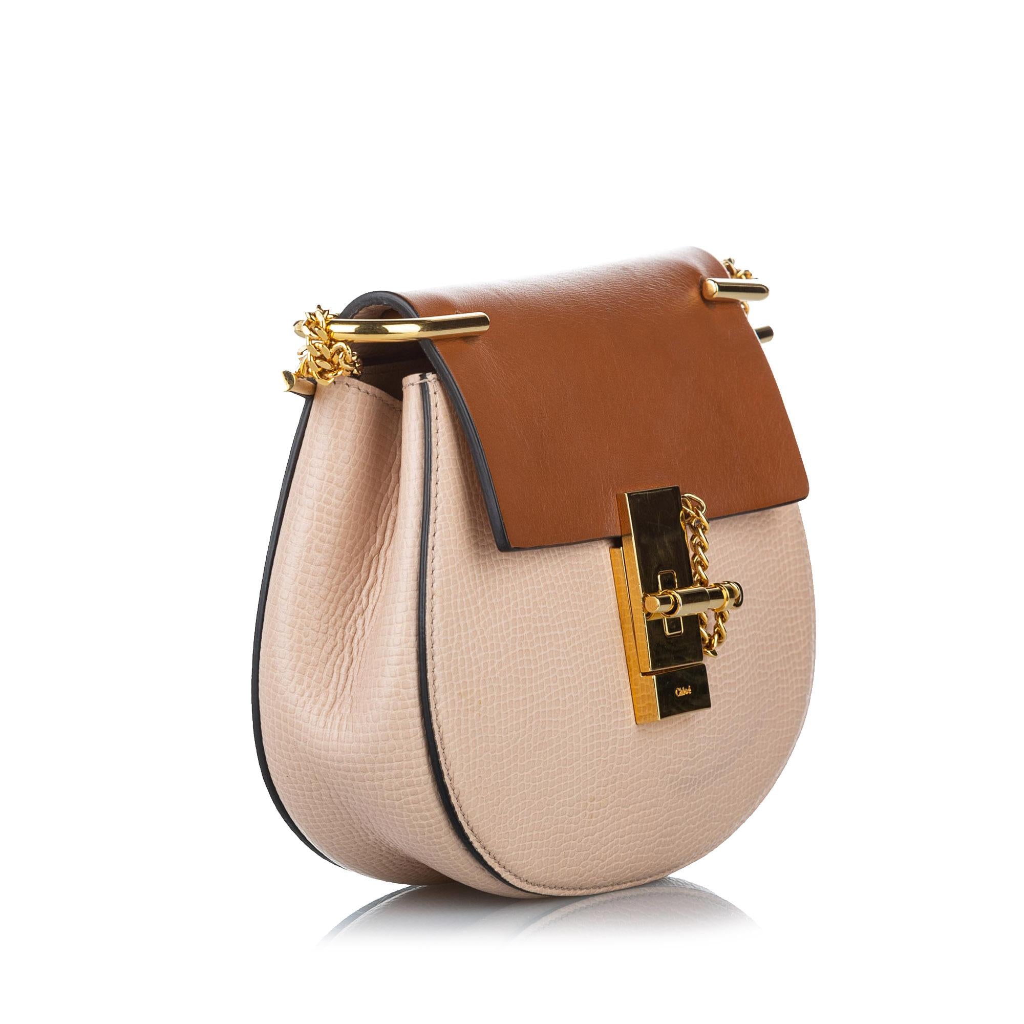 Chloe Drew Leather Crossbody Bag (SHG-21cSJg)