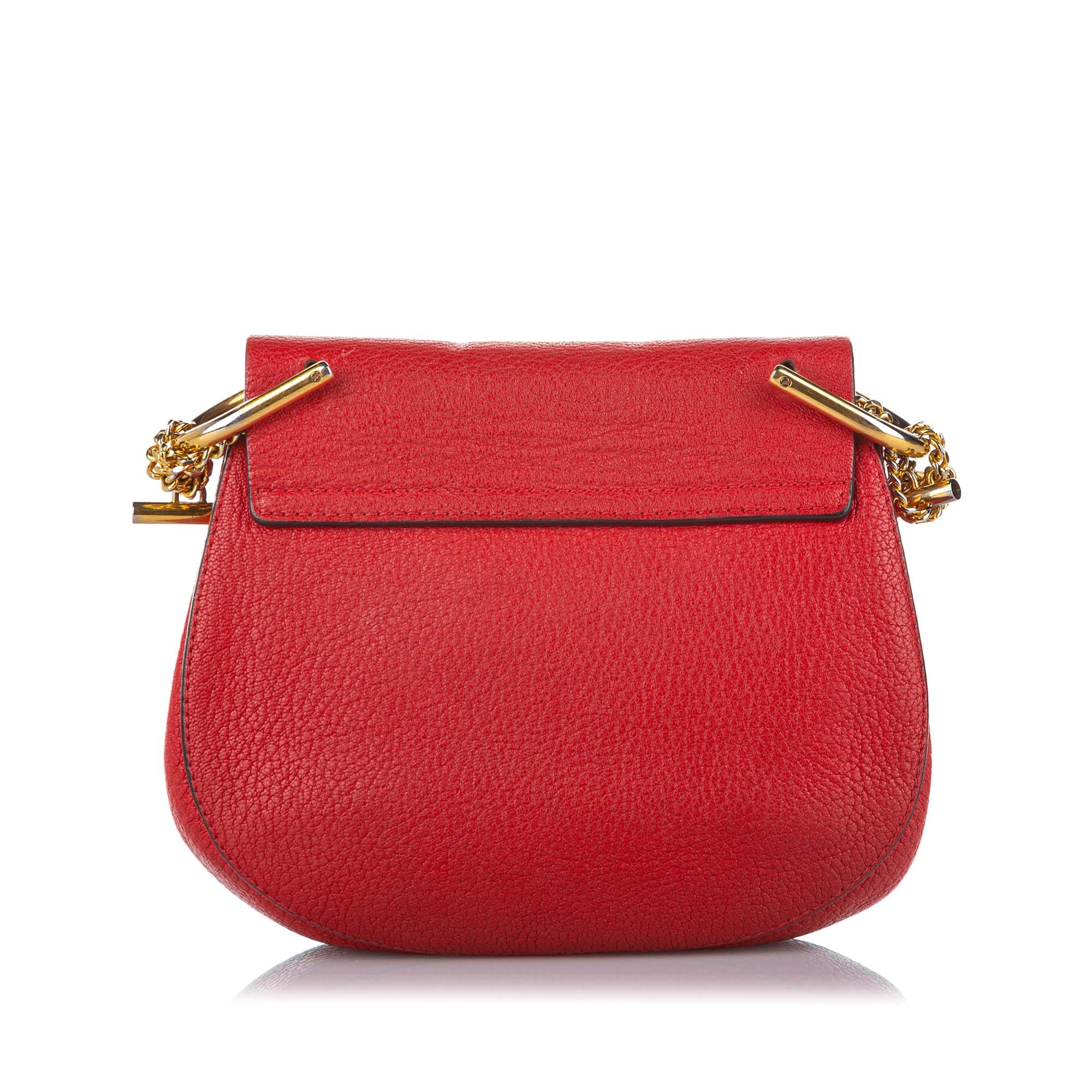 Chloe Drew Leather Crossbody Bag (SHG-qaffNc)