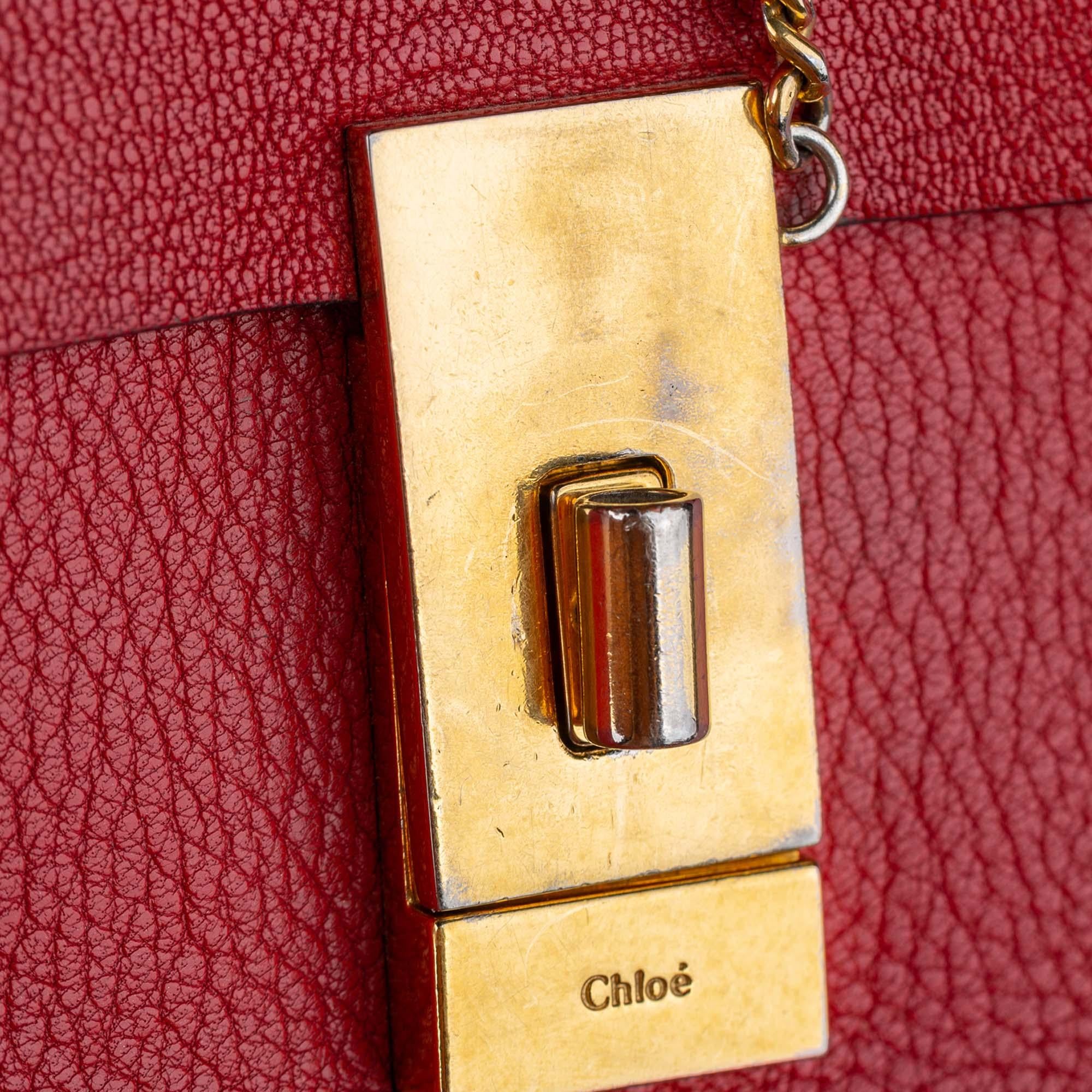 Chloe Drew Leather Crossbody Bag (SHG-qaffNc)