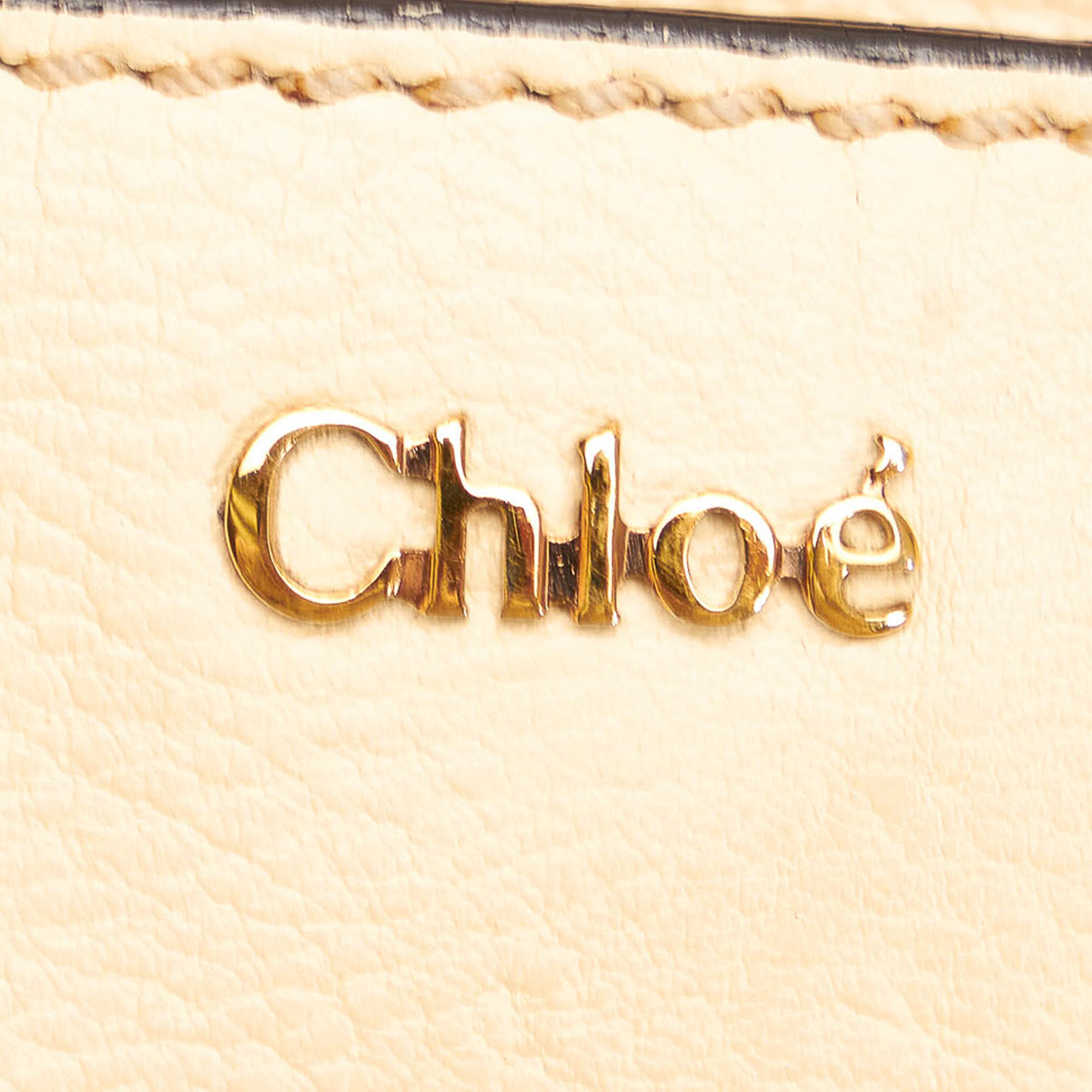 Chloe Elsie Leather Satchel (SHG-28313)