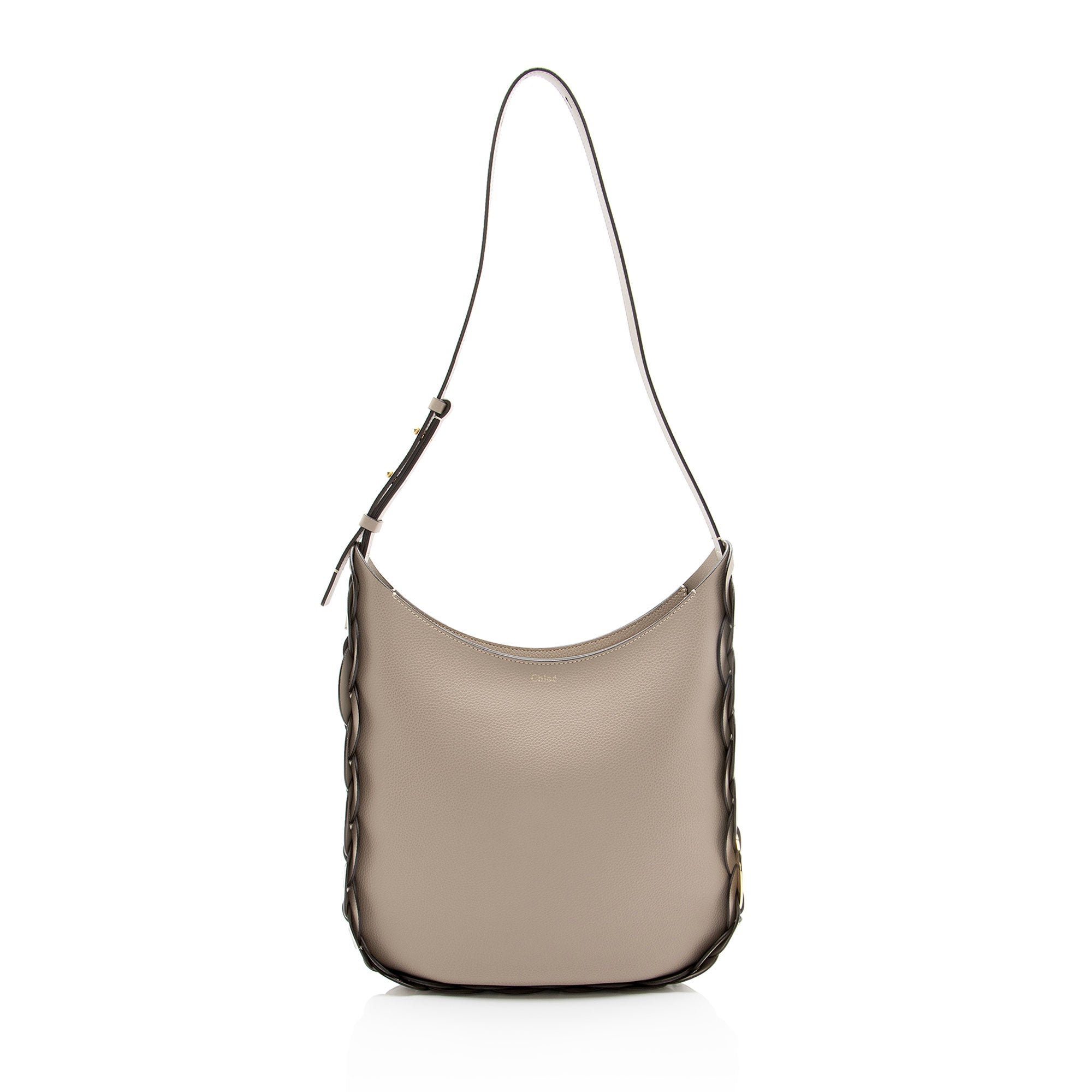 Chloe Grained Calfskin Darryl Medium Hobo