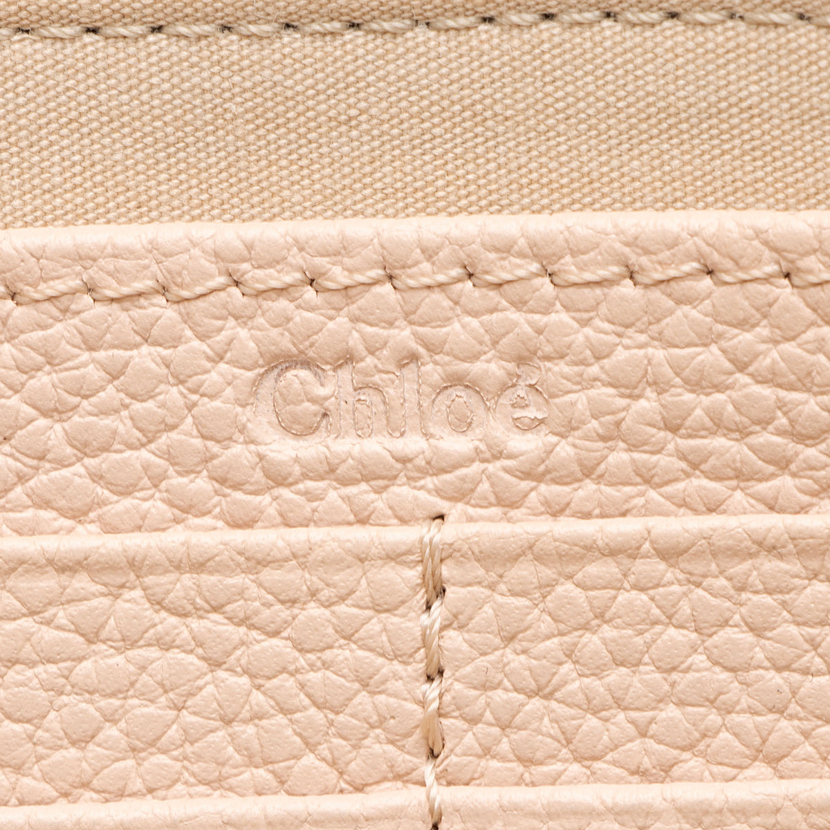 Chloe Grained Calfskin Joe Clutch