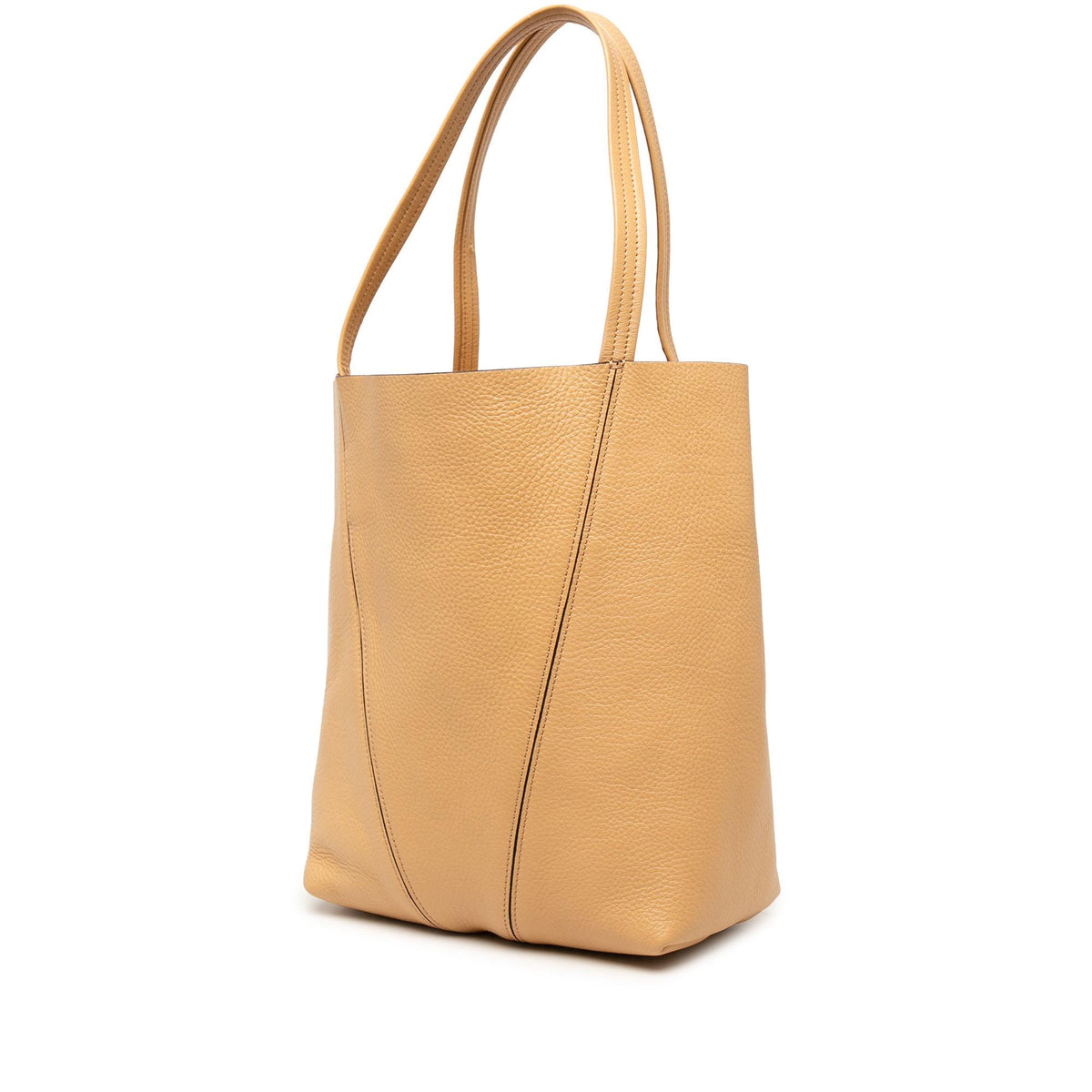 Chloe Grained Calfskin Spin Tote