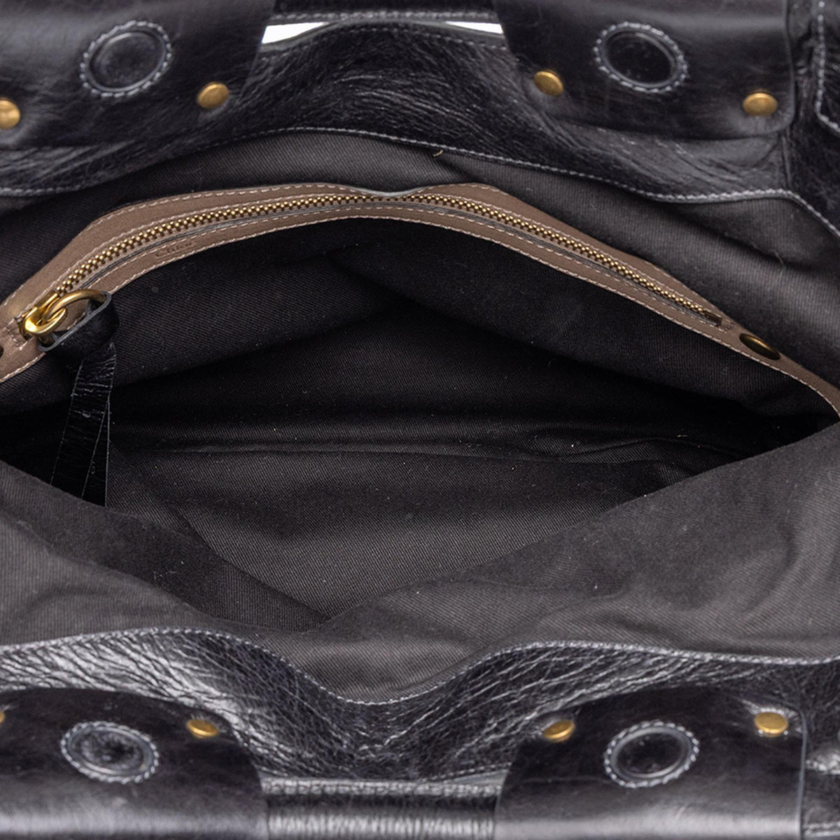 Chloe Large Leather Bay Shoulder Bag