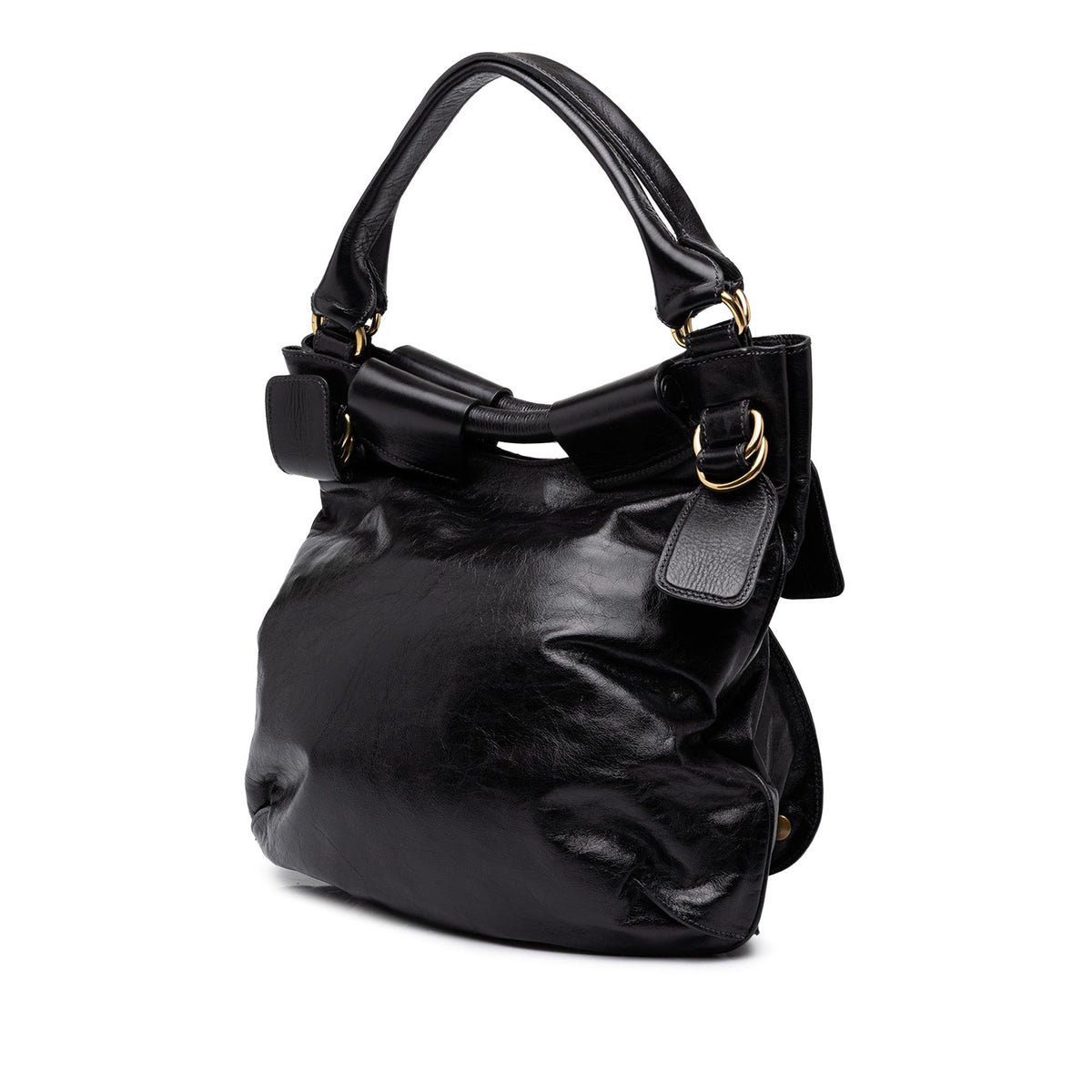 Chloe Large Leather Bay Shoulder Bag