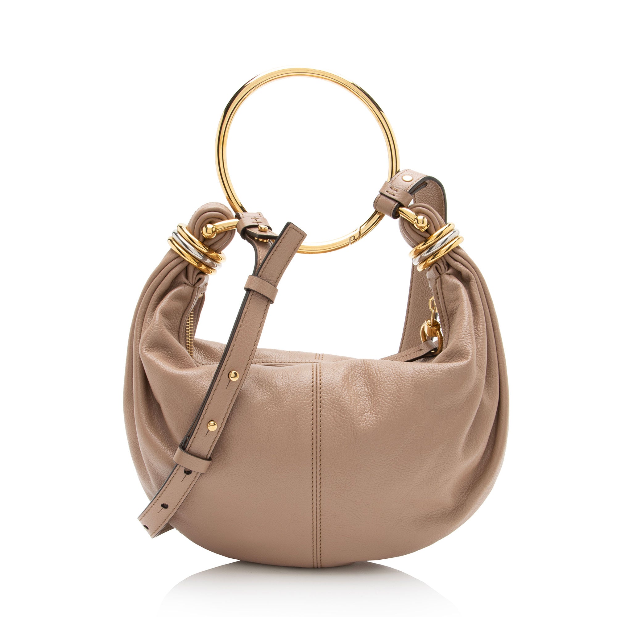Chloe Leather Bracelet Small Hobo