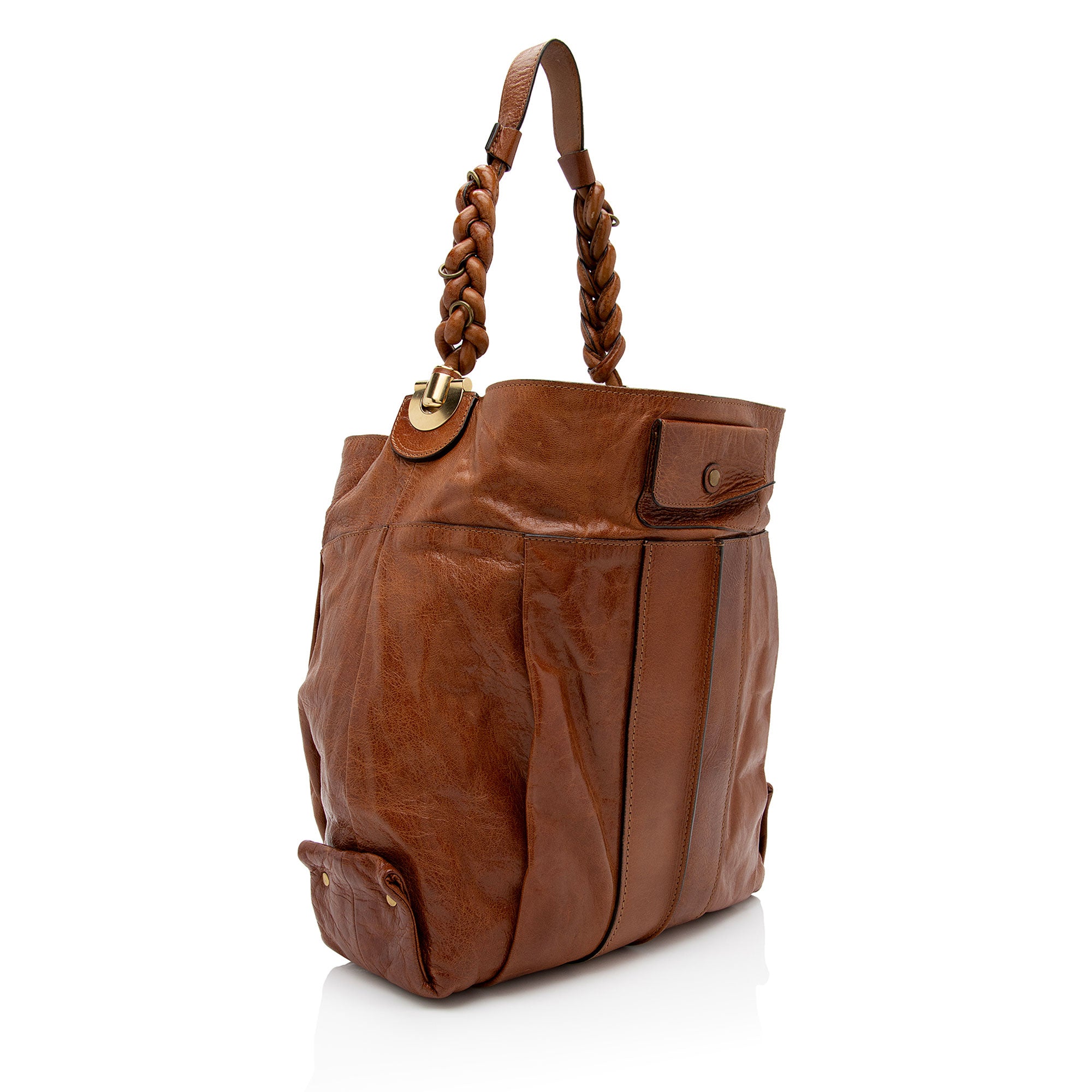 Chloe Leather Heloise Large Hobo (SHF-iSpTUN)