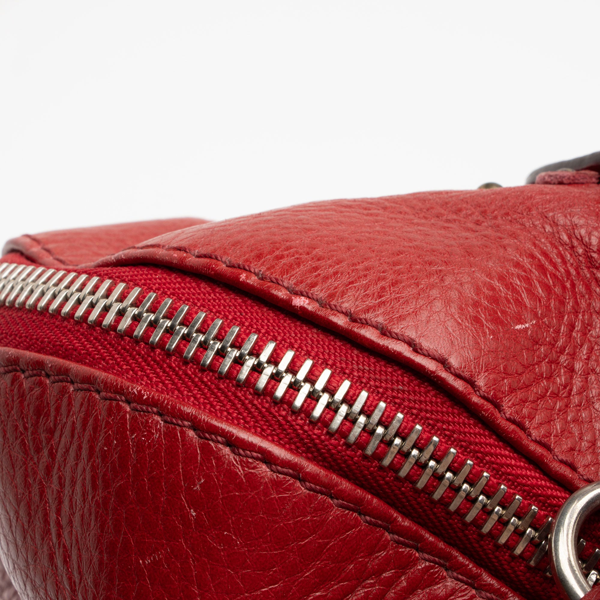Chloe Leather Paddington Dome Satchel (SHF-cx83UC)