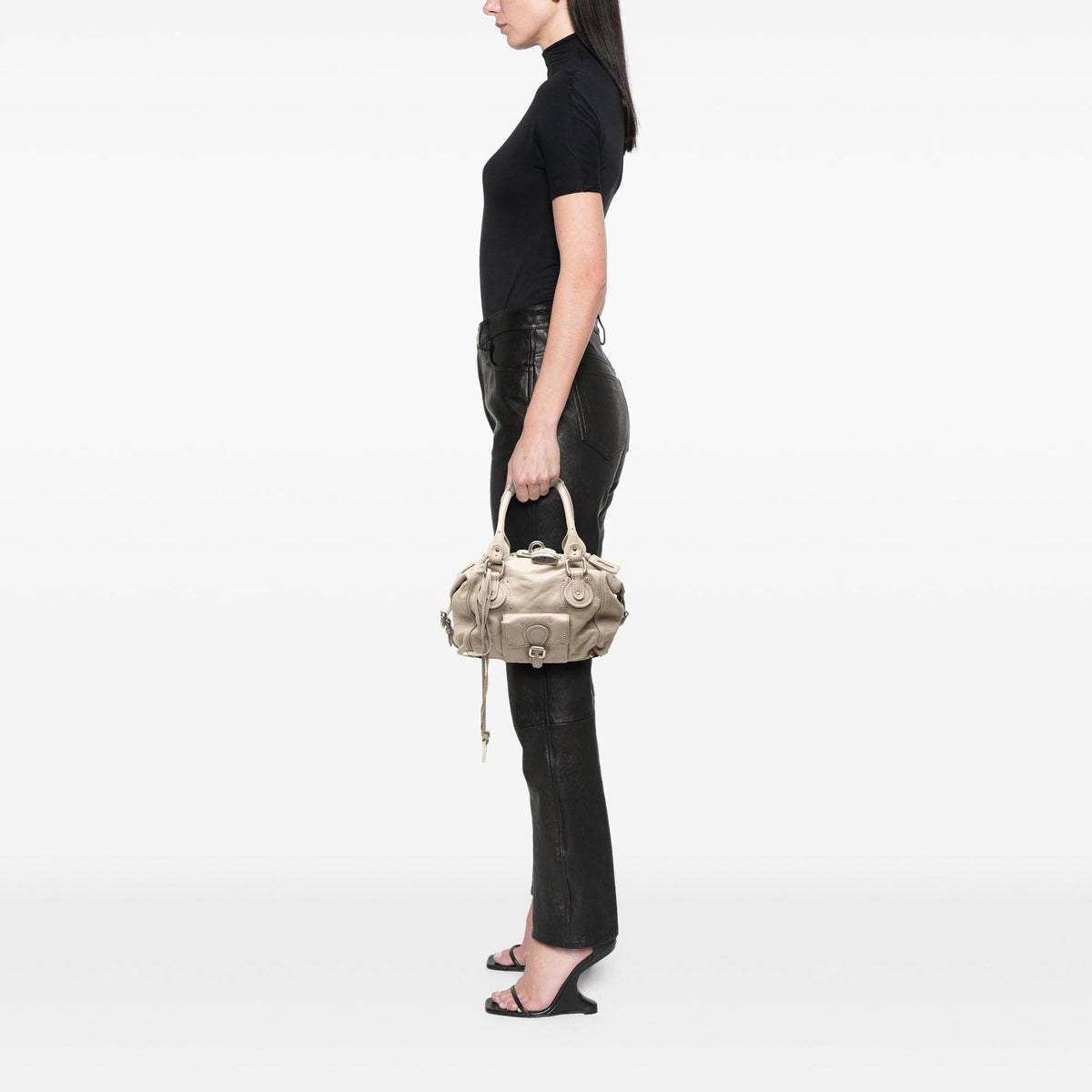 Chloe Leather Paddington Handbag