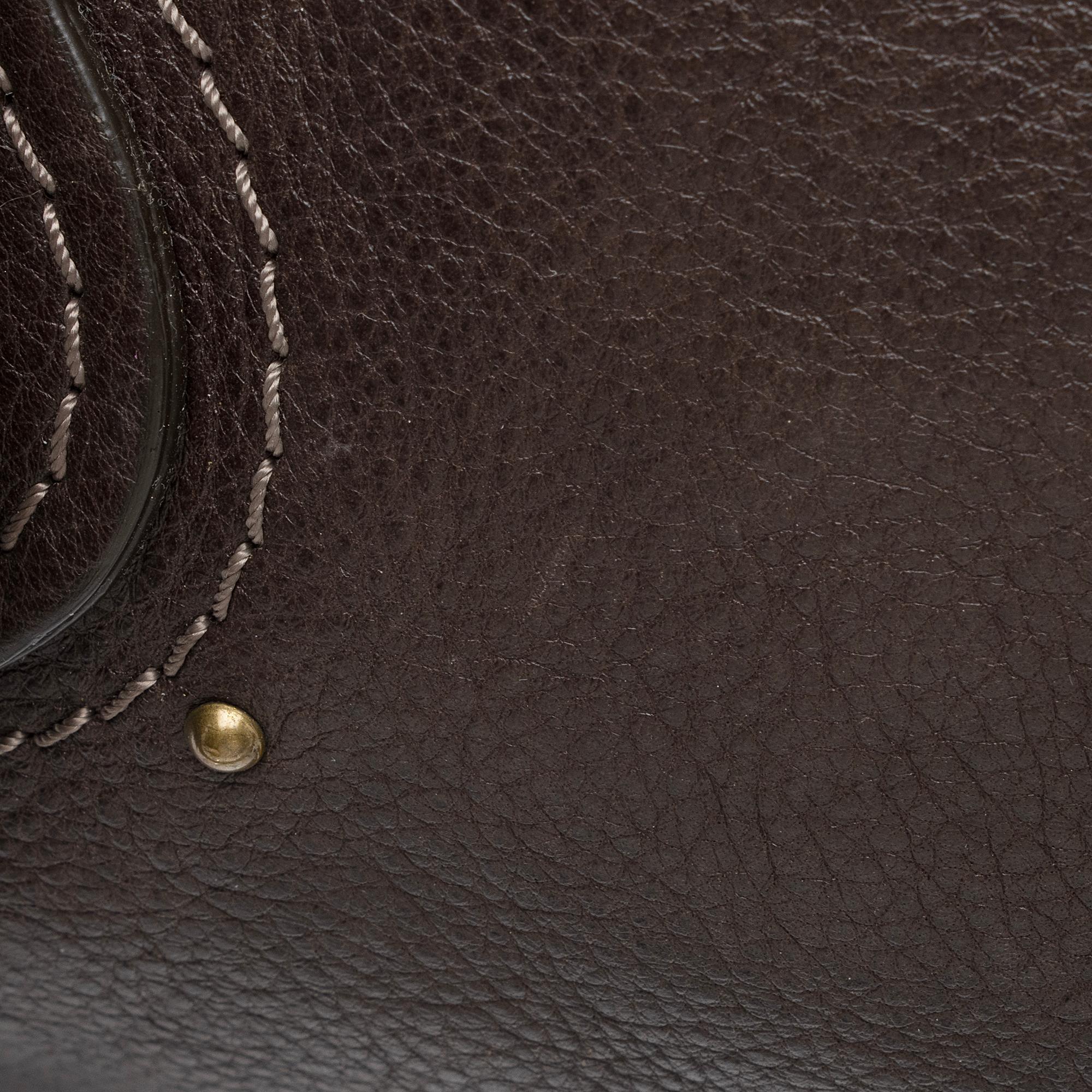 Chloe Leather Paddington Medium Satchel (SHF-j2irxU)