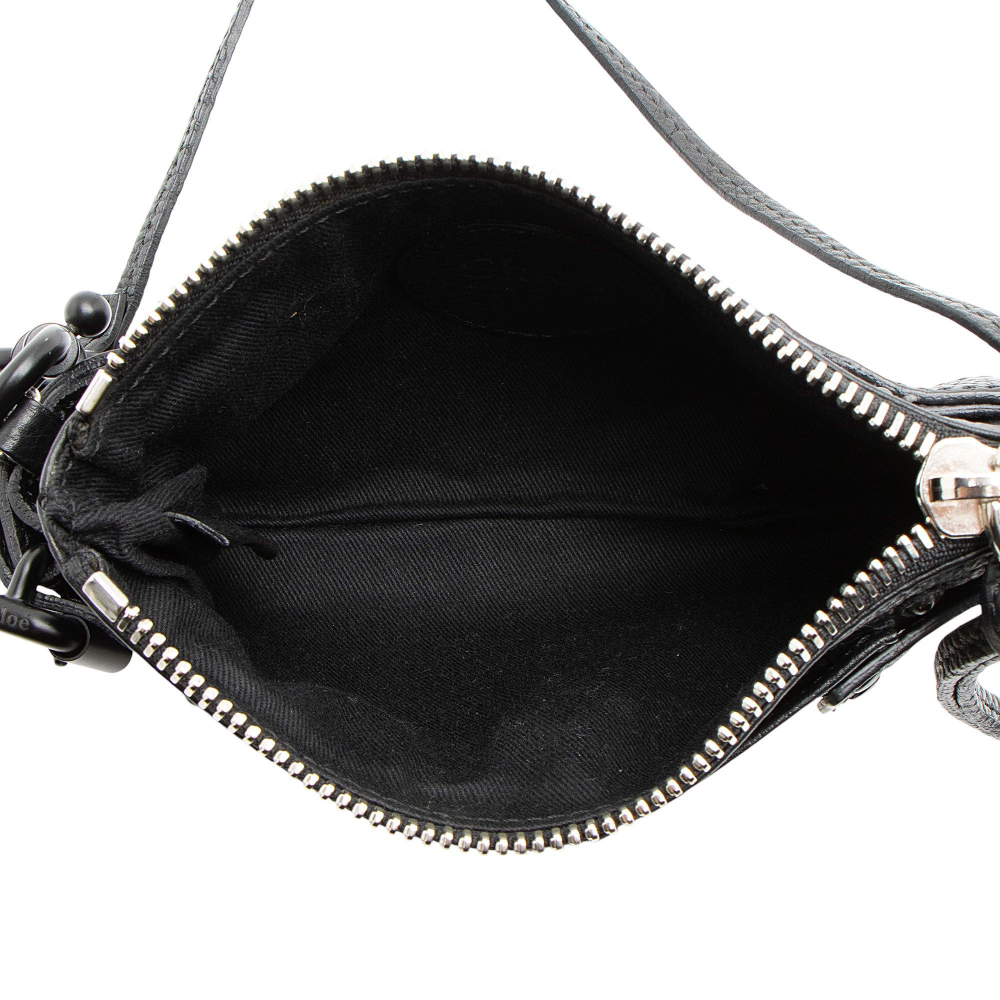 Chloe Leather Paddington Mini Clutch (SHF-OZoAbM)