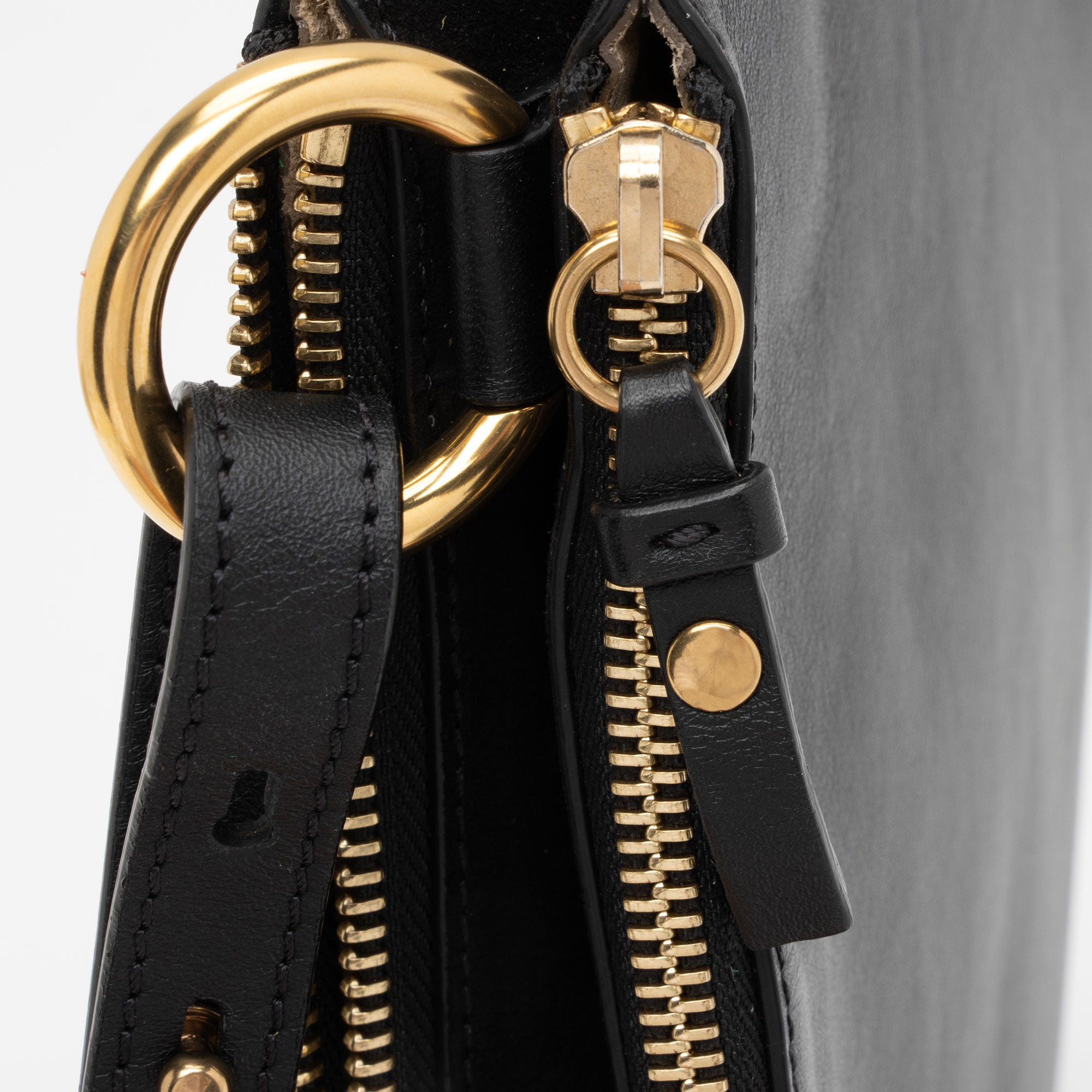 Chloe Leather Suede Jane Small Crossbody Bag (SHF-JrtInH)