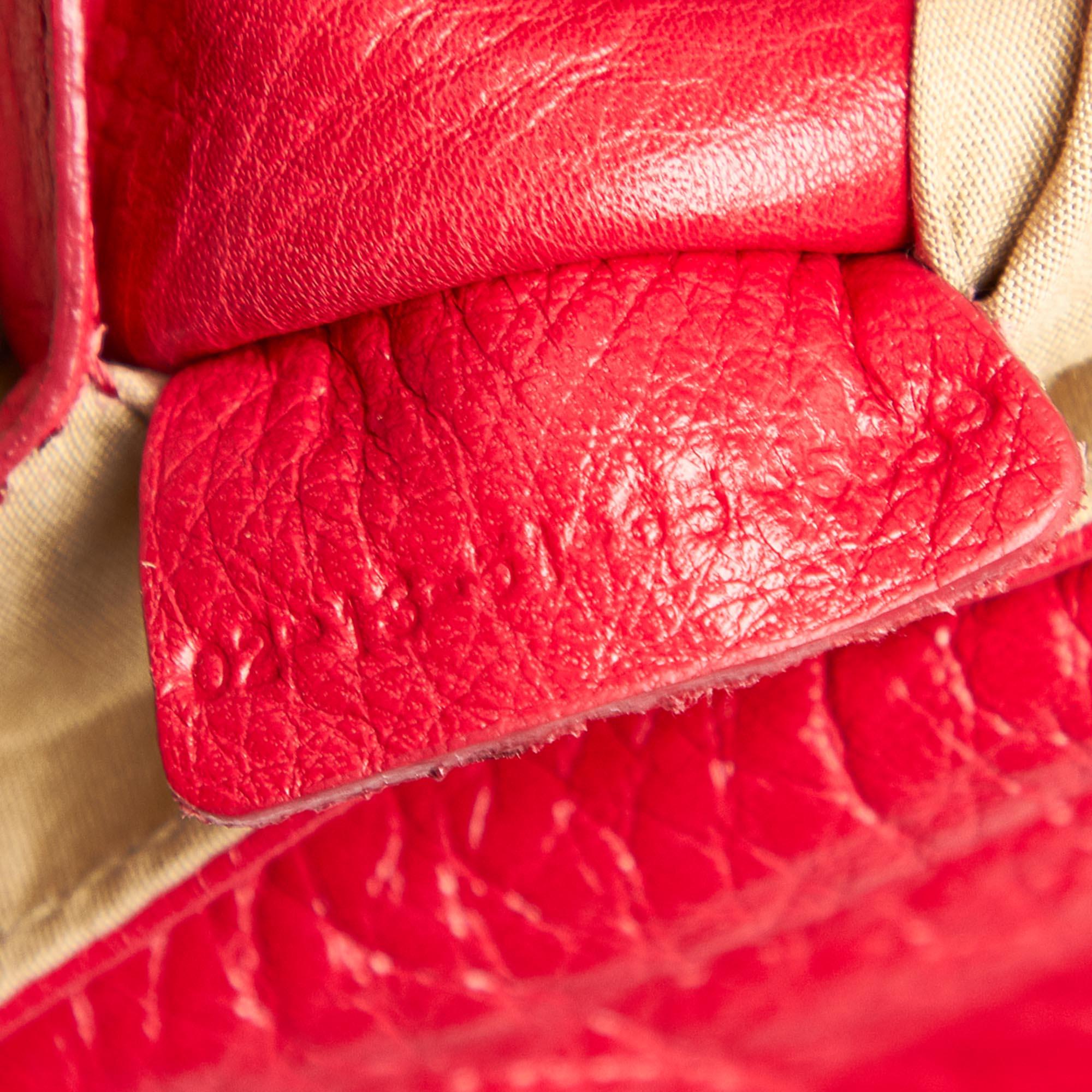 Chloe Lily Leather Satchel (SHG-gWNBO6)