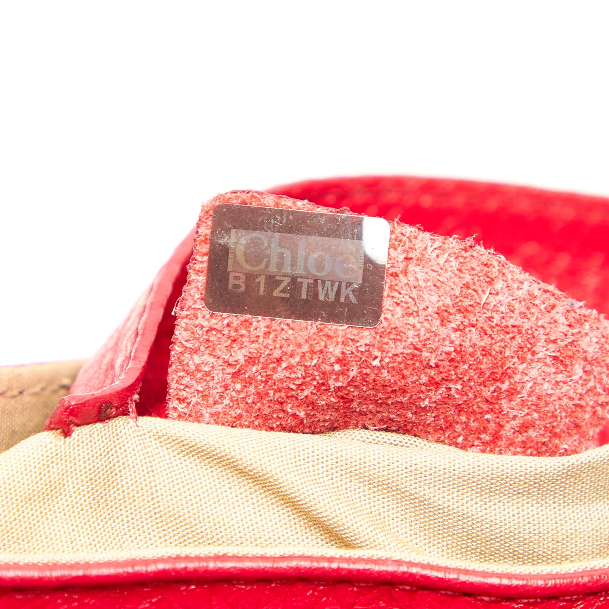 Chloe Lily Leather Satchel (SHG-gWNBO6)