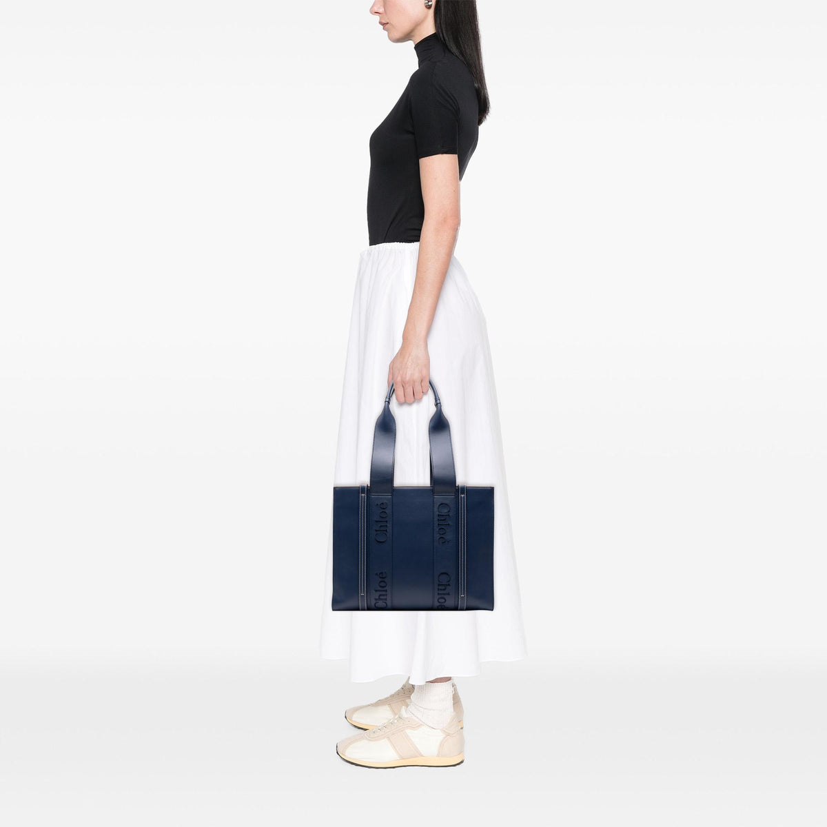 Chloe Medium Calfskin Woody Tote