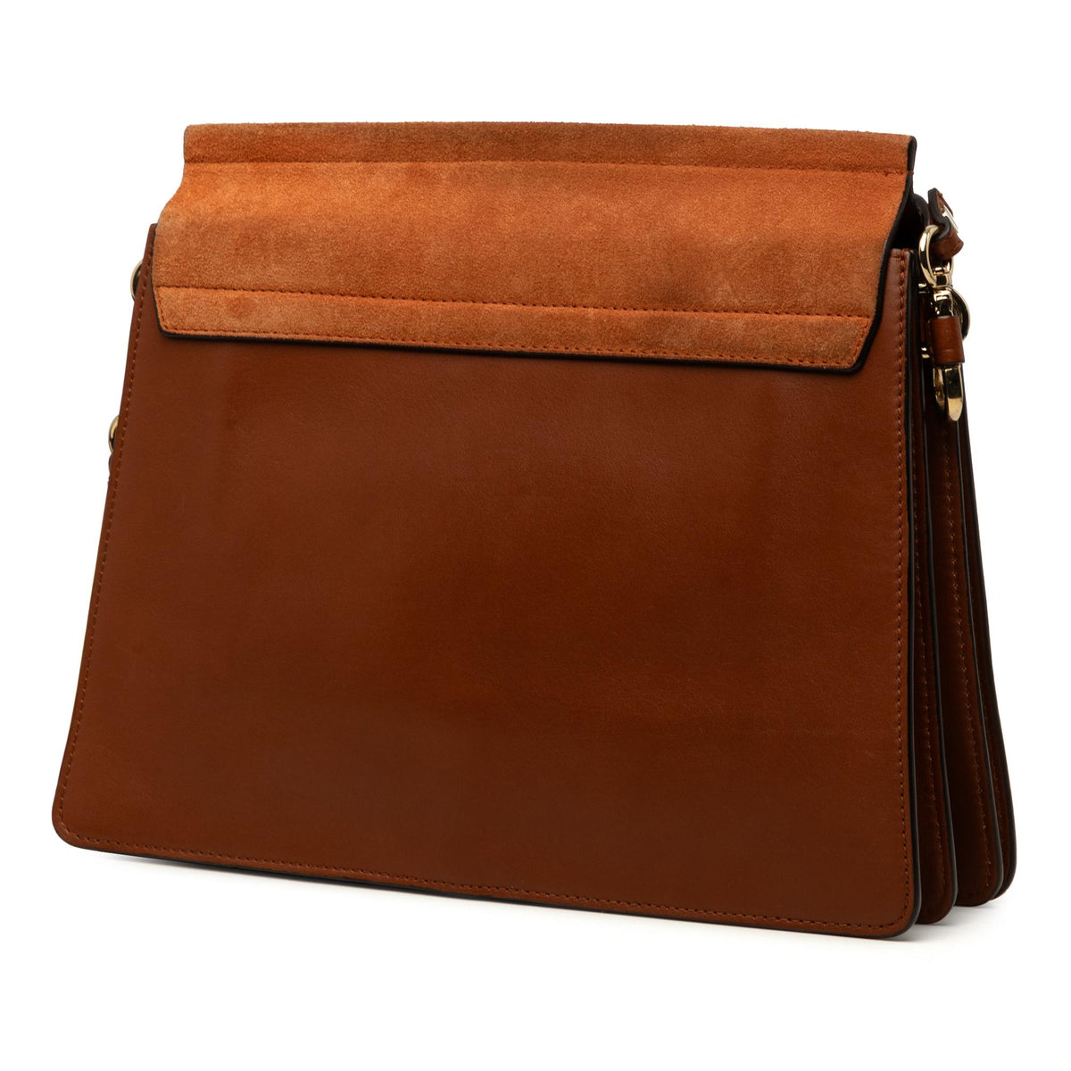 Chloe Medium Calfskin and Suede Faye Crossbody