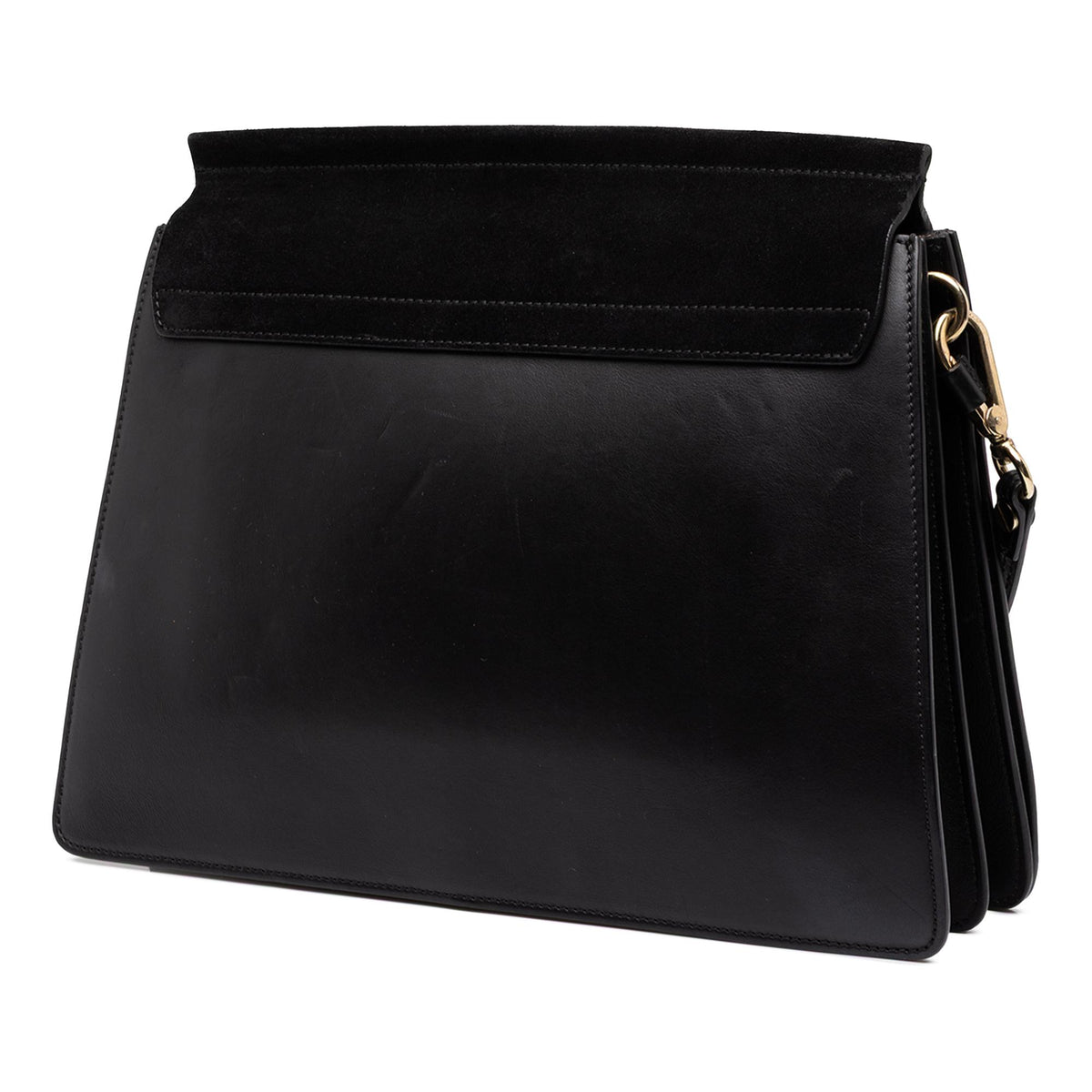 Chloe Medium Calfskin and Suede Faye Crossbody