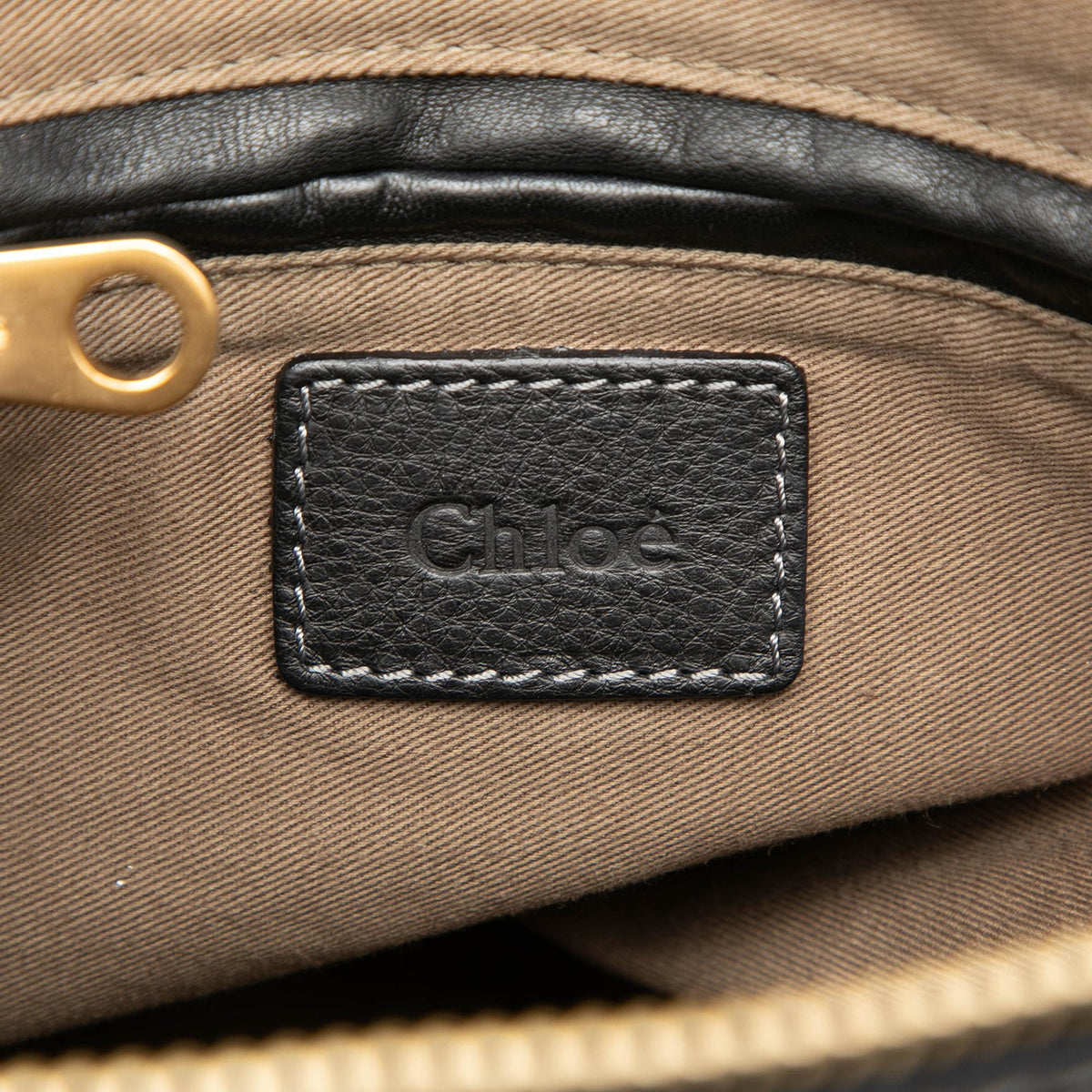 Chloe Medium Grained Leather Marcie Satchel