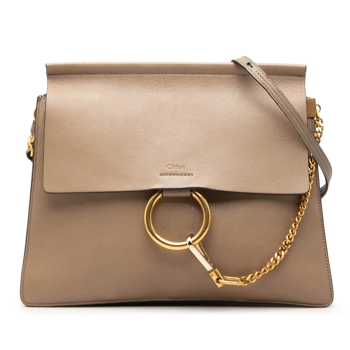 Chloe Medium Leather Faye Crossbody