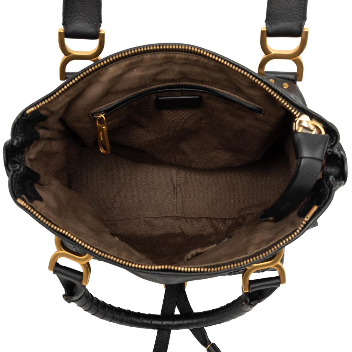 Chloe Medium Leather Marcie Satchel