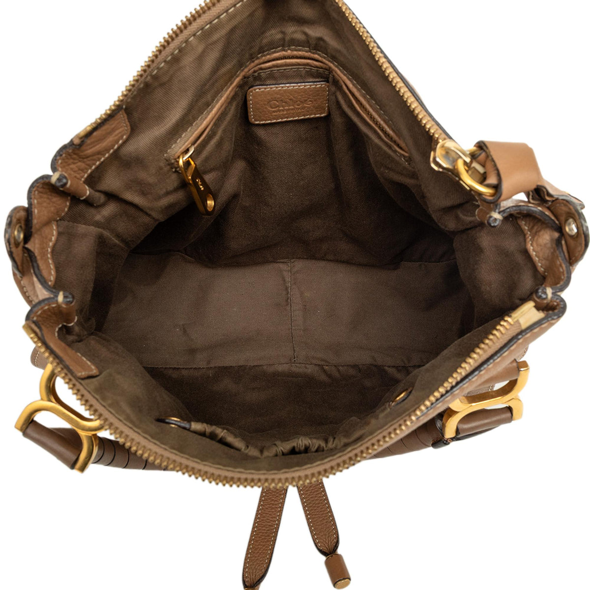 Chloe Medium Leather Marcie Satchel