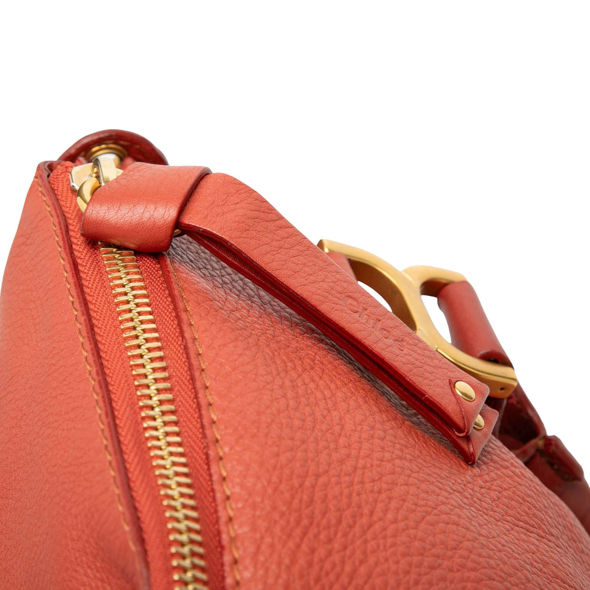 Chloe Medium Leather Marcie Satchel