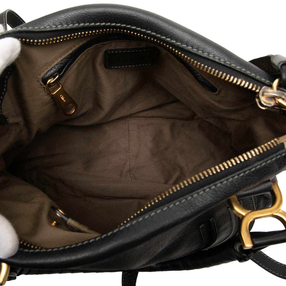 Chloe Medium Leather Marcie Satchel
