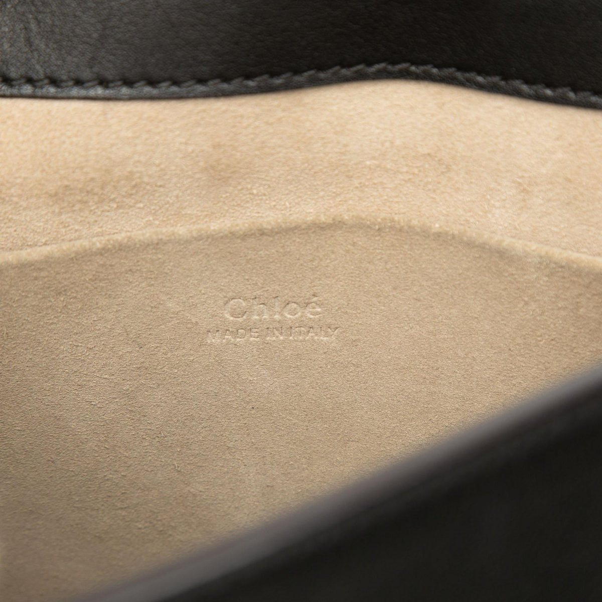 Chloe Medium Leather Nile Bracelet Satchel
