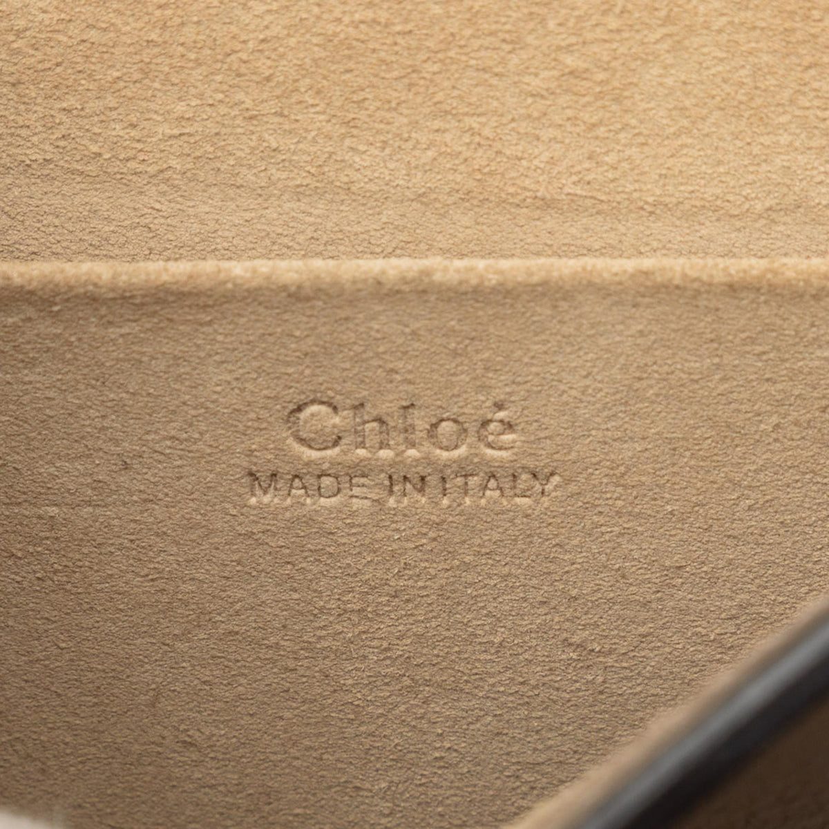 Chloe Medium Leather Nile Bracelet Satchel