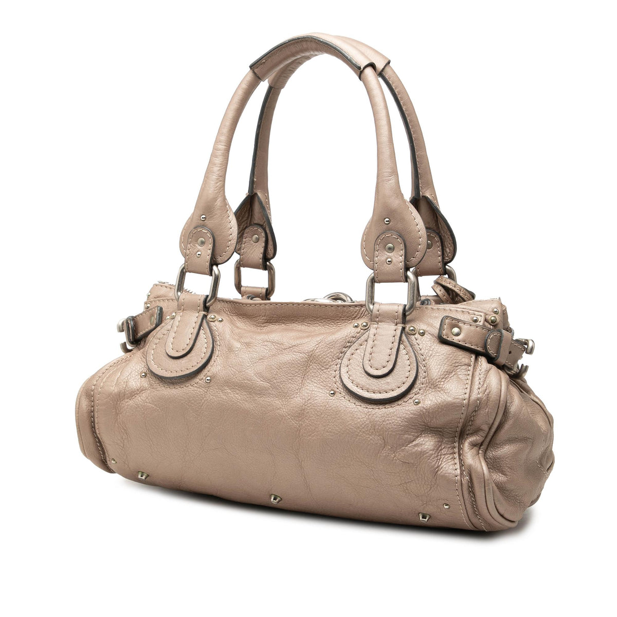 Chloe Medium Leather Paddington Handbag