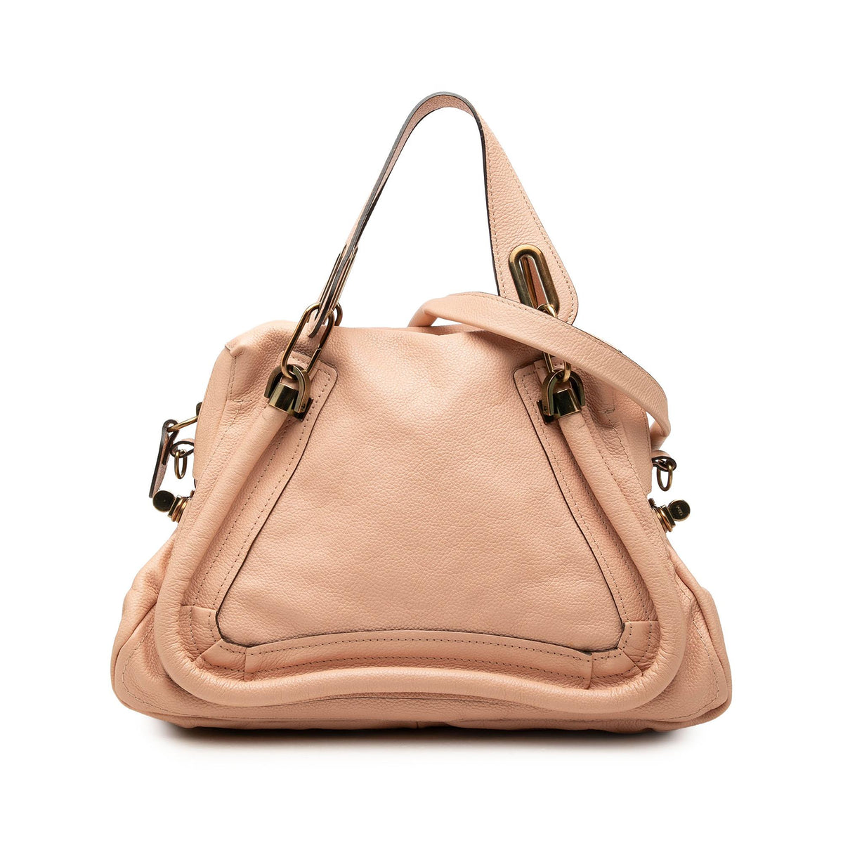 Chloe Medium Leather Paraty Satchel