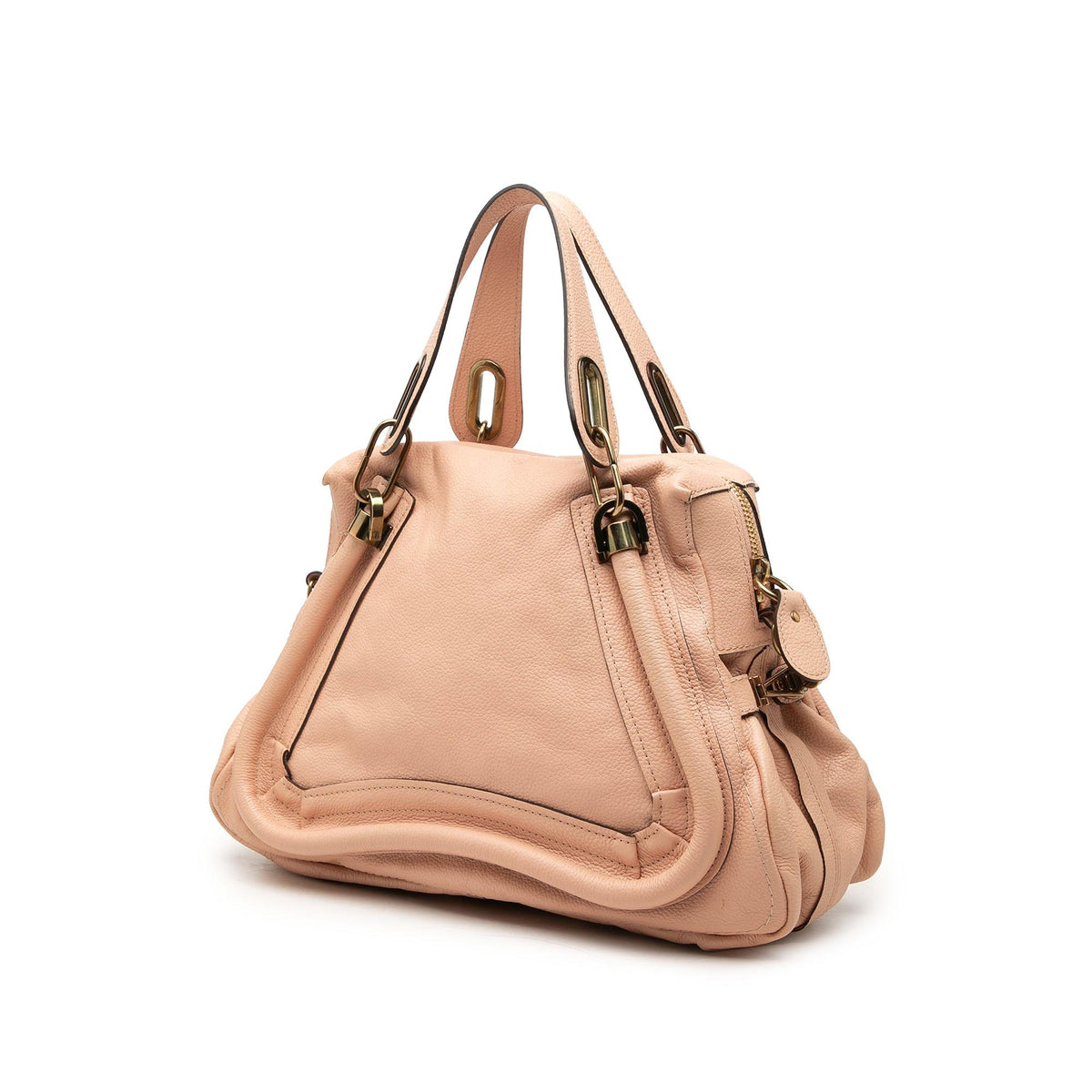 Chloe Medium Leather Paraty Satchel