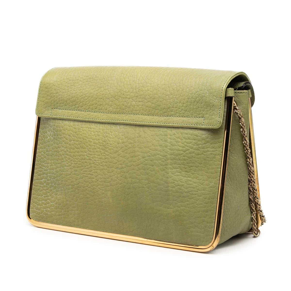 Chloe Medium Pebbled Leather Sally Shoulder Bag