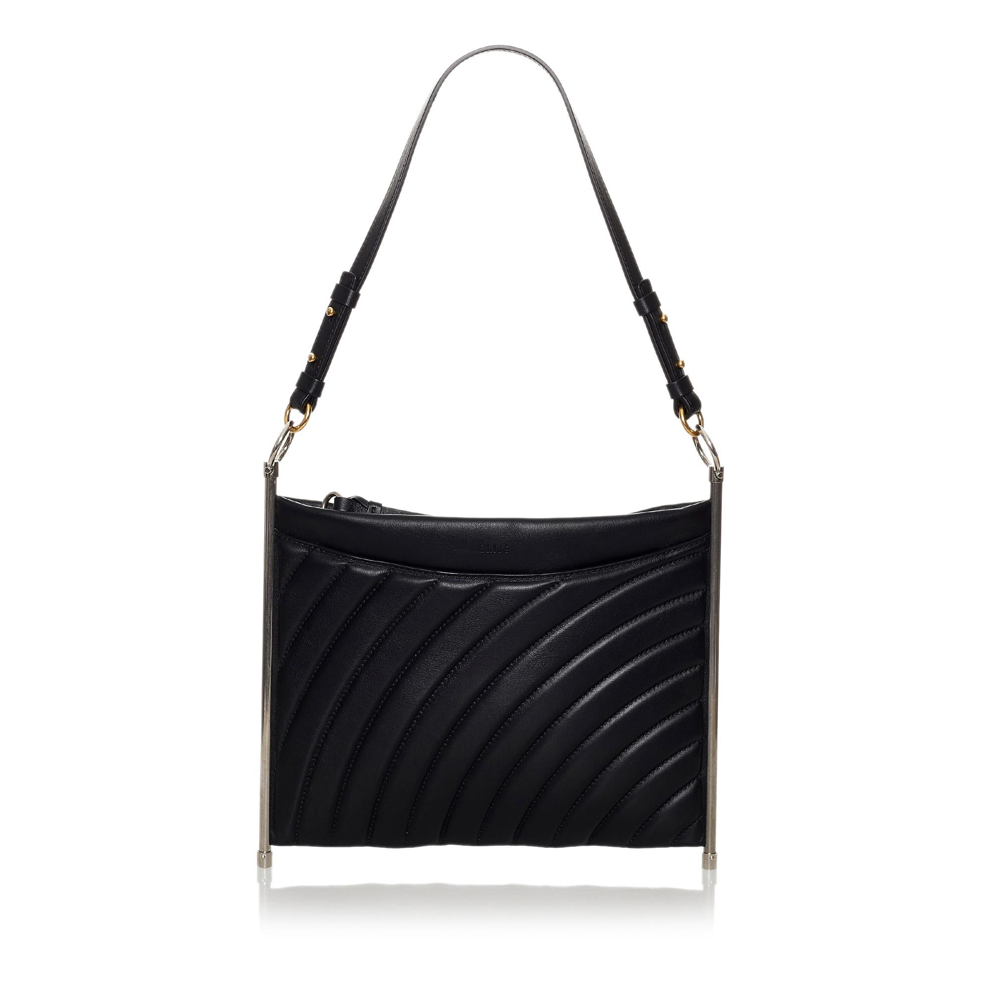 Chloe Medium Quilted Roy Clutch (SHG-nhQ2hY)