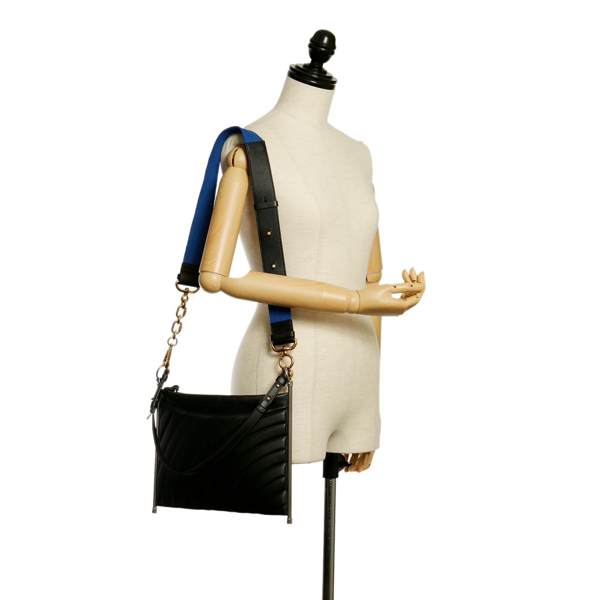 Chloe Medium Quilted Roy Clutch (SHG-nhQ2hY)