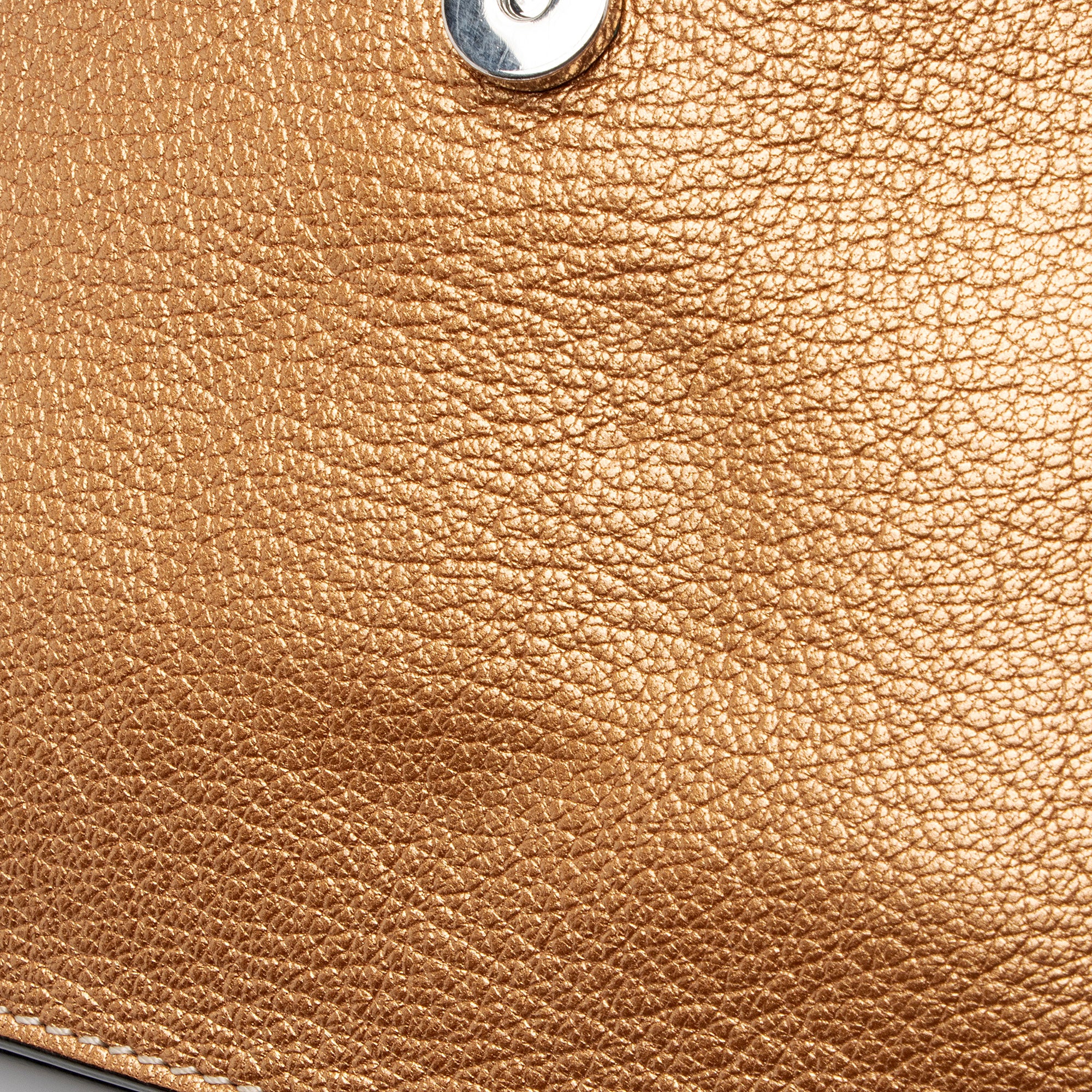 Chloe Metallic Calfskin Faye Mini Shoulder Bag
