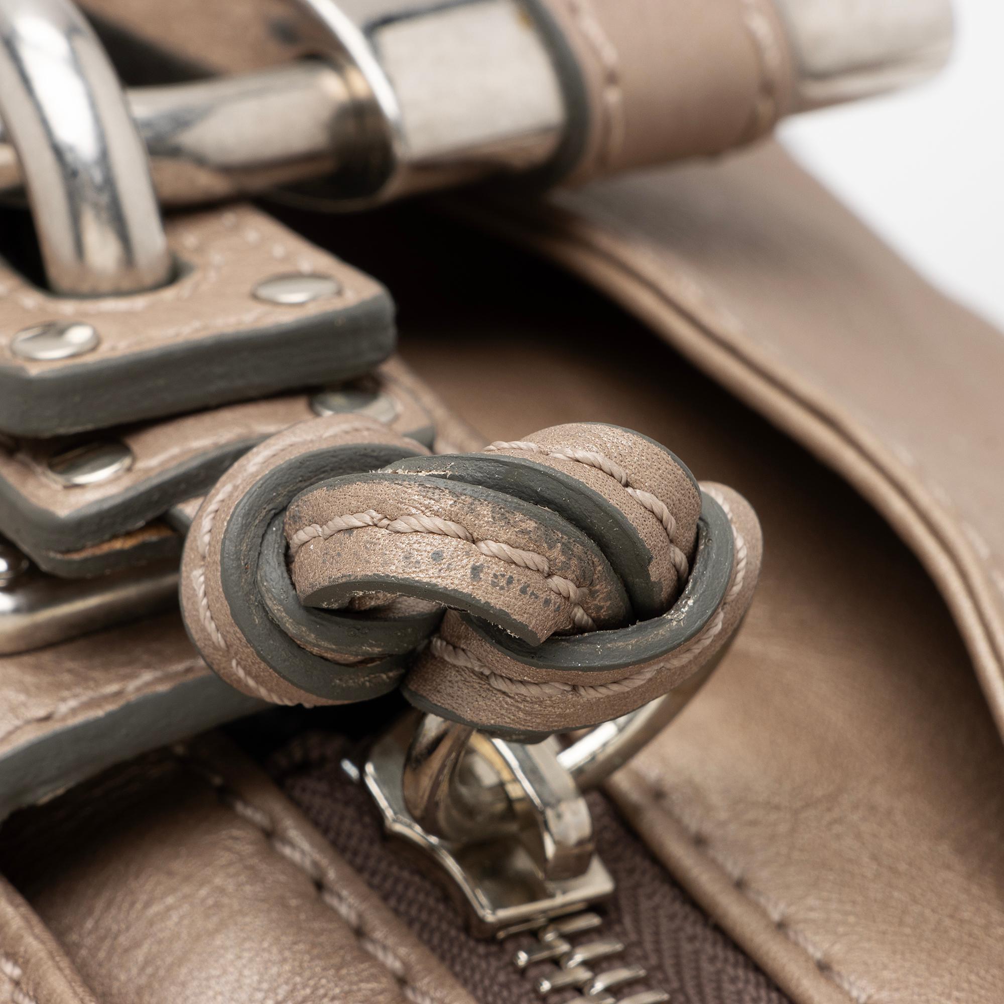 Chloe Metallic Leather Paddington Medium Satchel (SHF-fGg4oH)