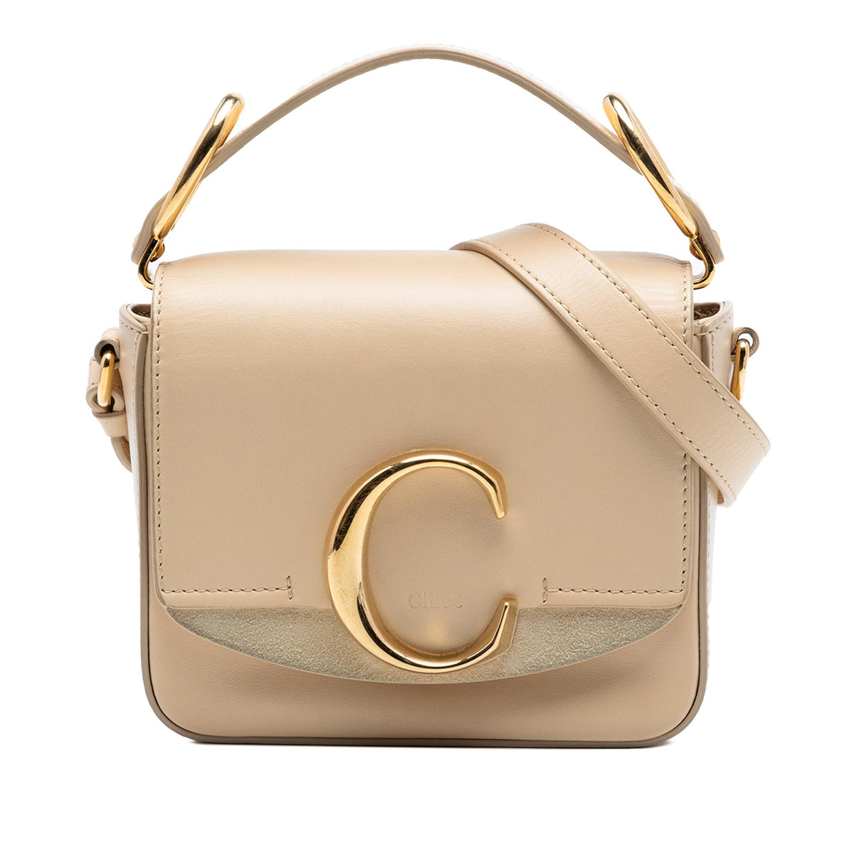 Chloe Mini Calfskin C Satchel