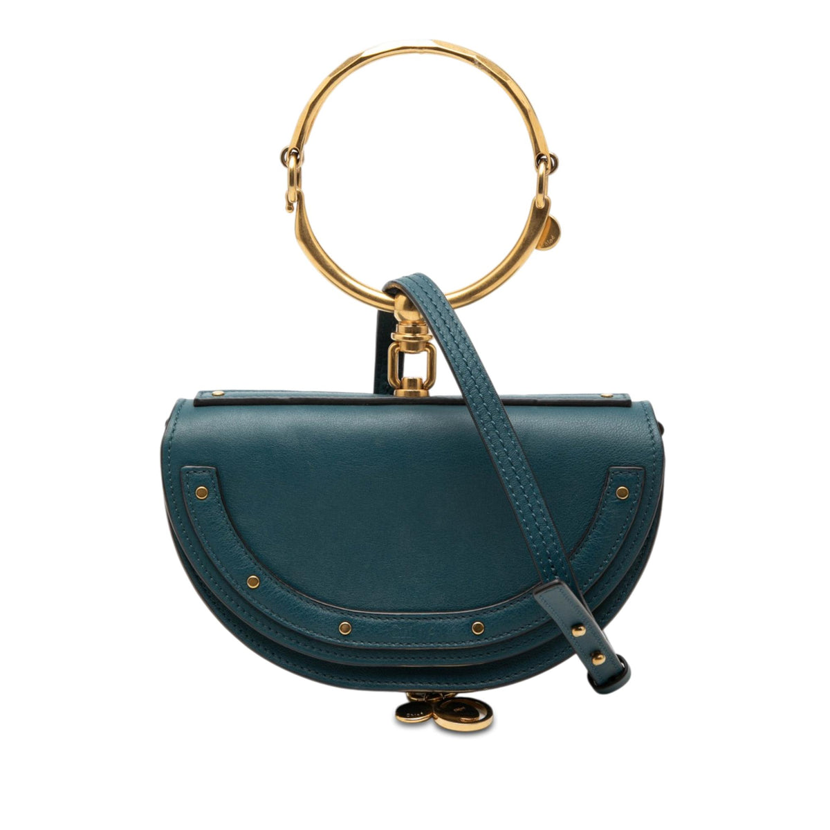 Chloe Mini Calfskin Nile Bracelet Satchel