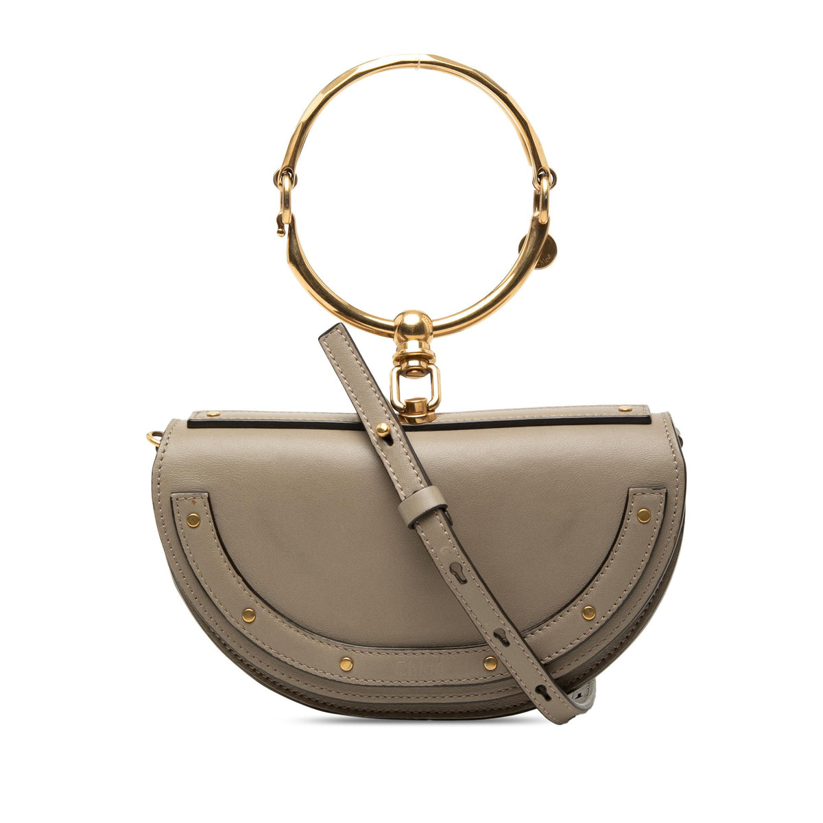 Chloe Mini Calfskin Nile Bracelet Satchel