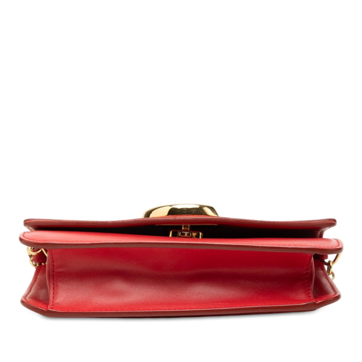 Chloe Mini Calfskin and Suede C Chain Crossbody
