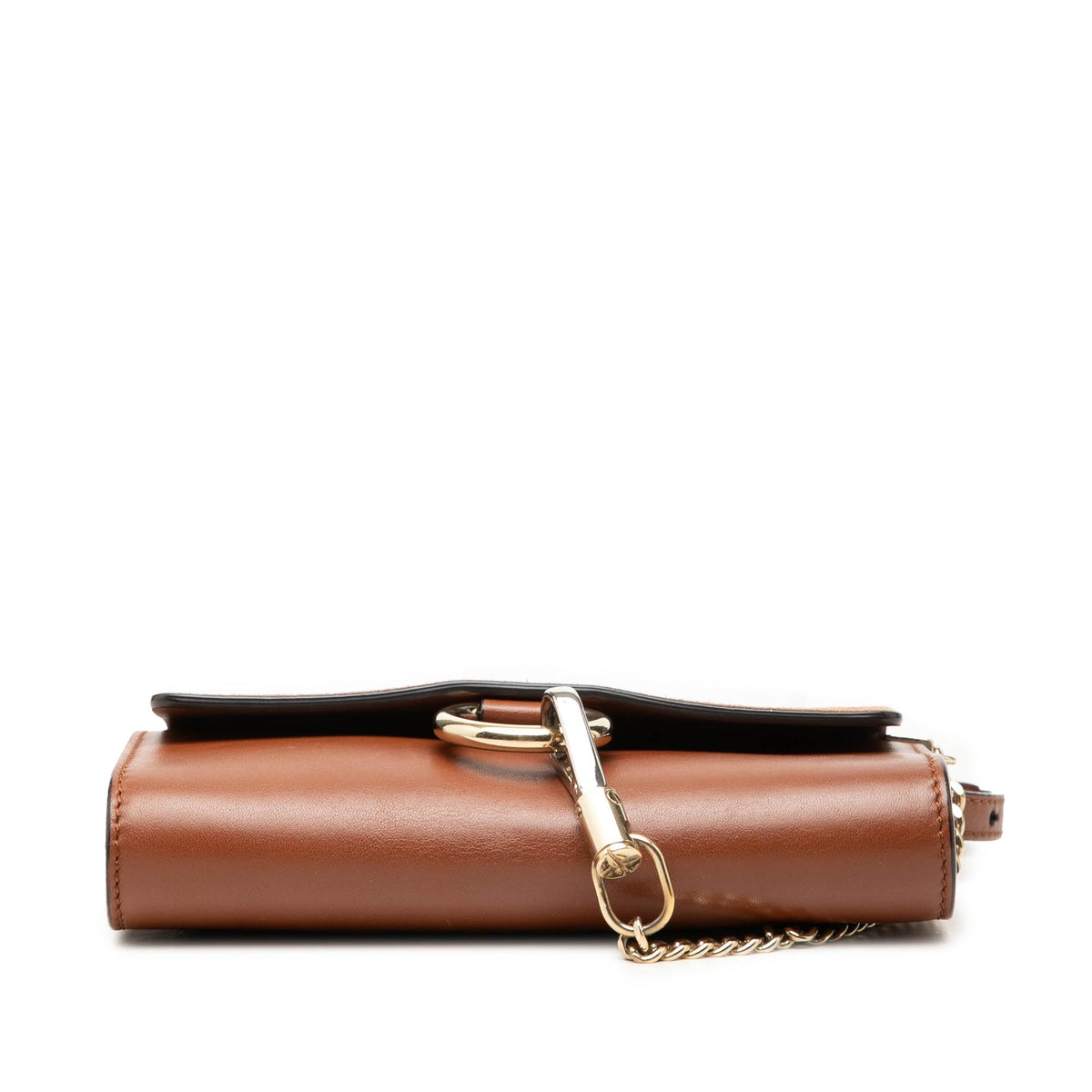Chloe Mini Calfskin and Suede Faye Chain Crossbody