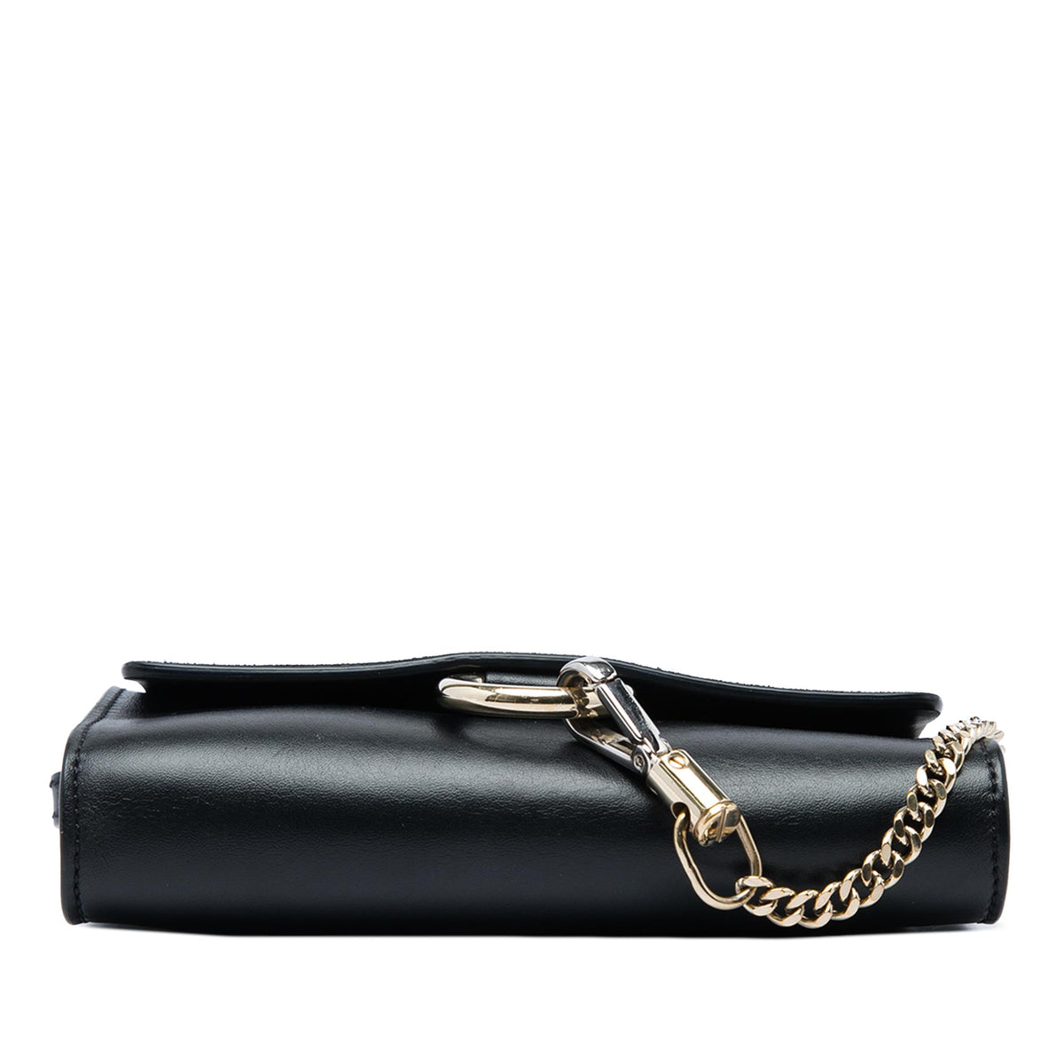 Chloe Mini Calfskin and Suede Faye Chain Crossbody
