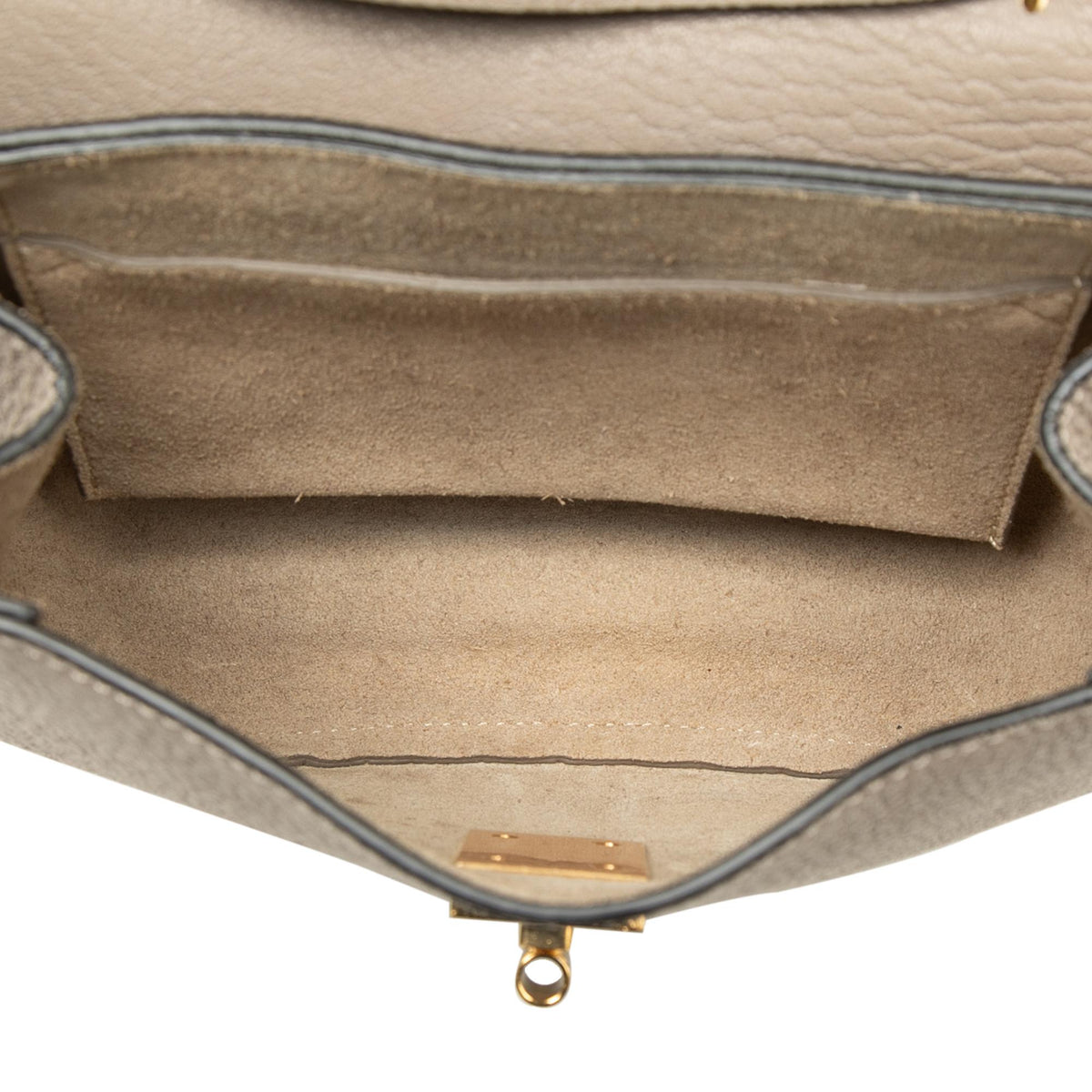Chloe Mini Grained Lambskin Drew Crossbody