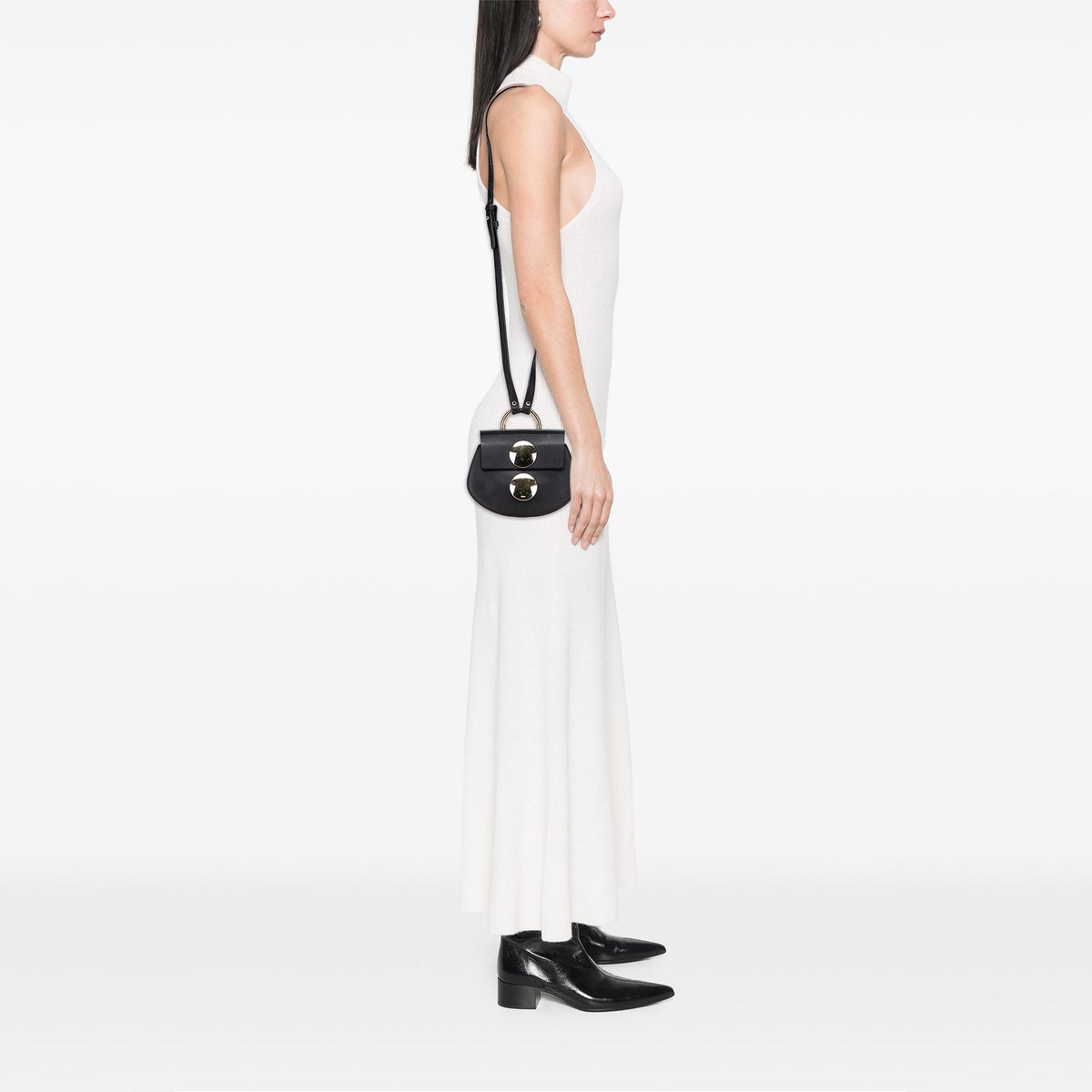 Chloe Mini Leather Faye Crossbody