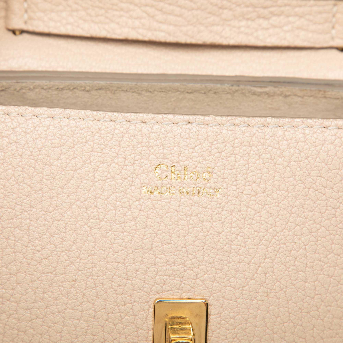 Chloe Nano Grained Calfskin Drew Crossbody